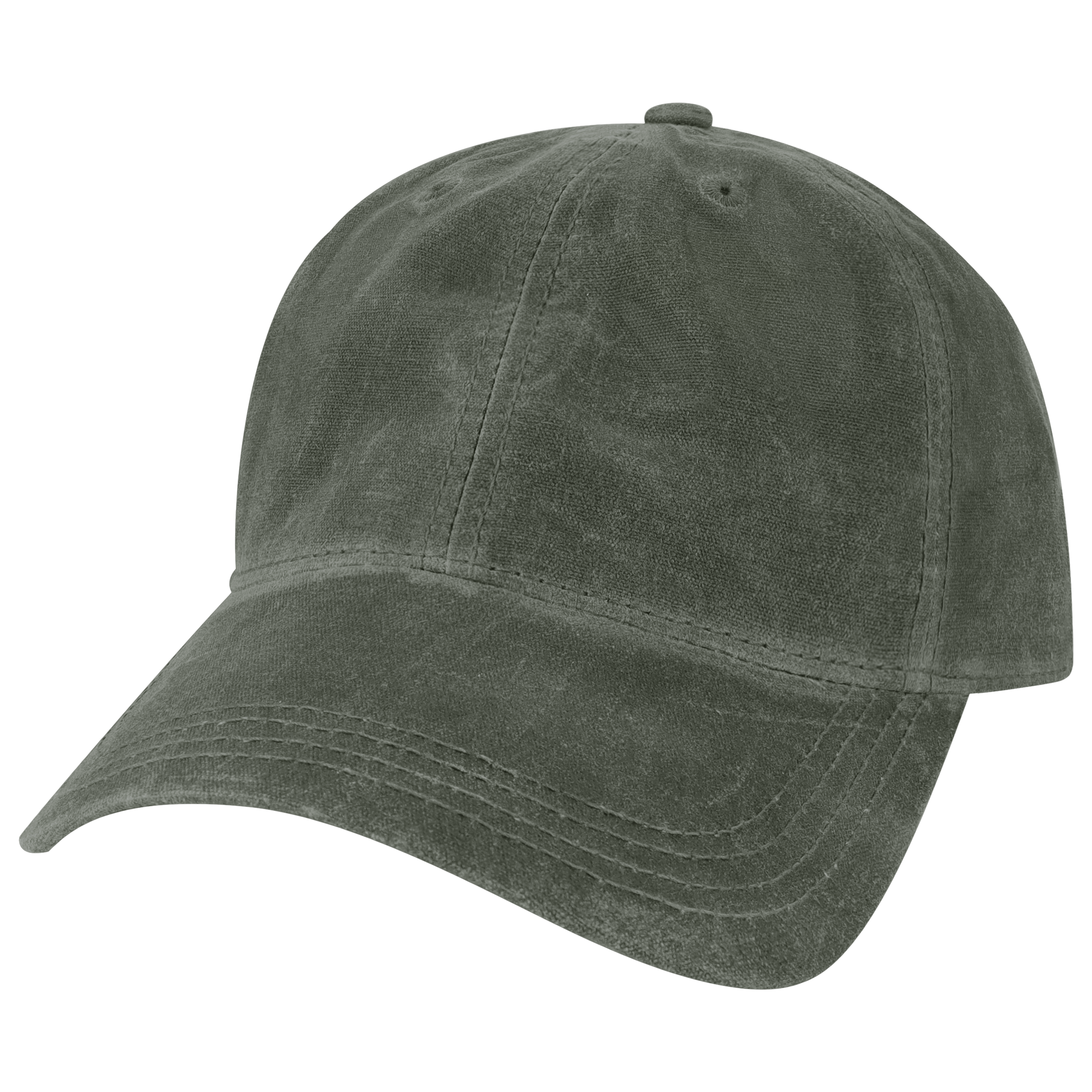 Solid Waxed Cotton Adj Hat