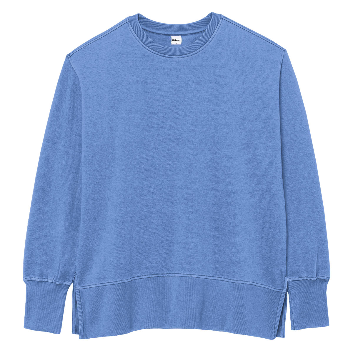 Womens Weathered Fleece Crew
