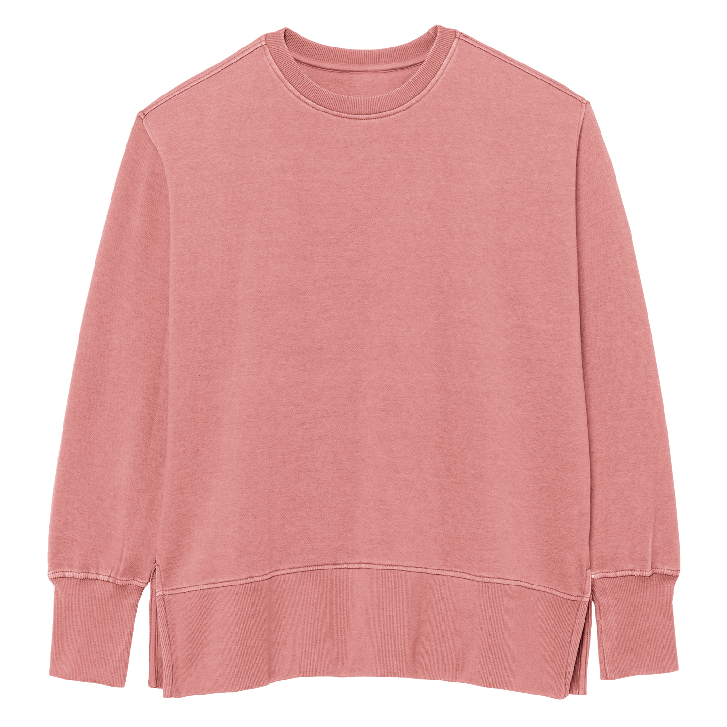 Womens Weathered Fleece Crew