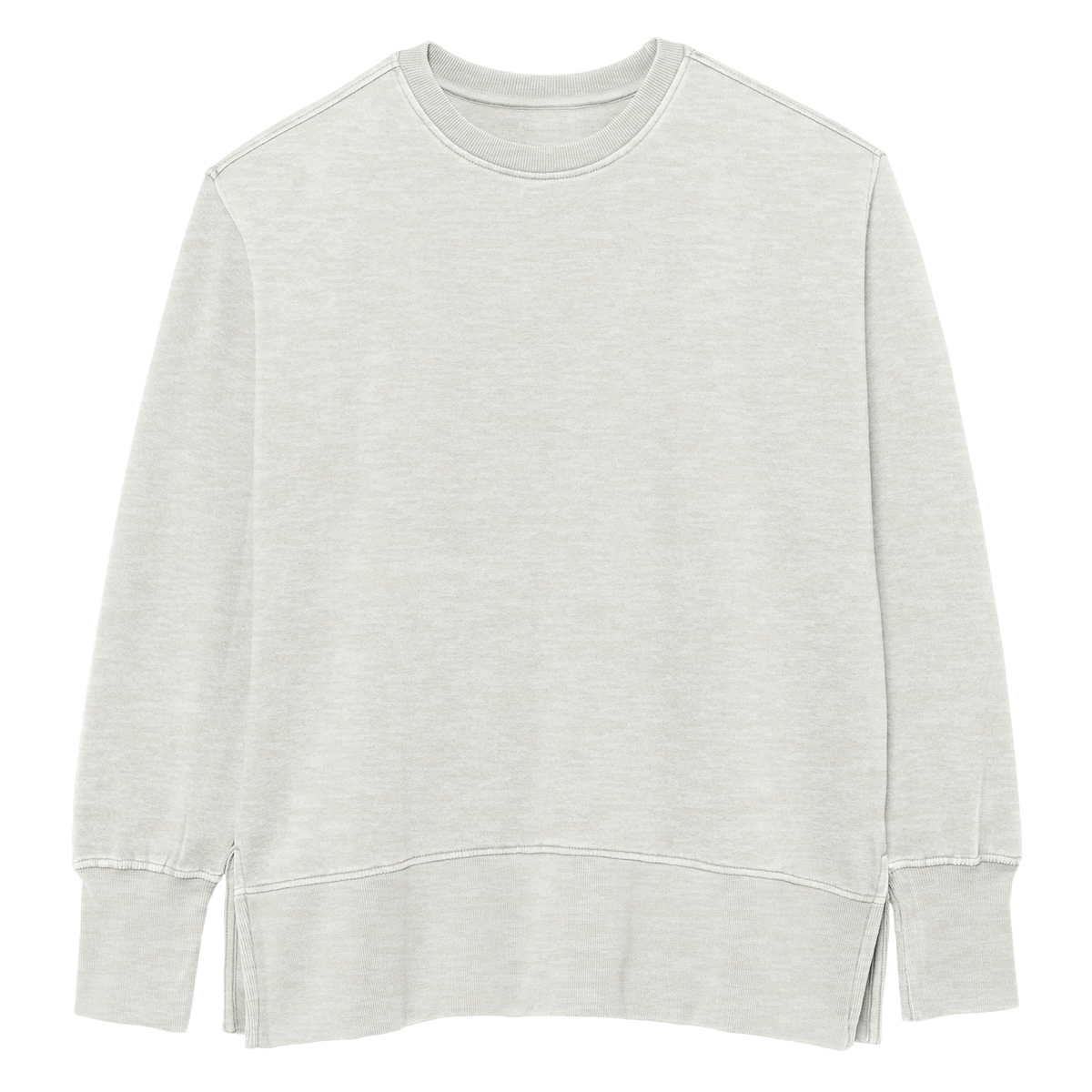 Womens Weathered Fleece Crew