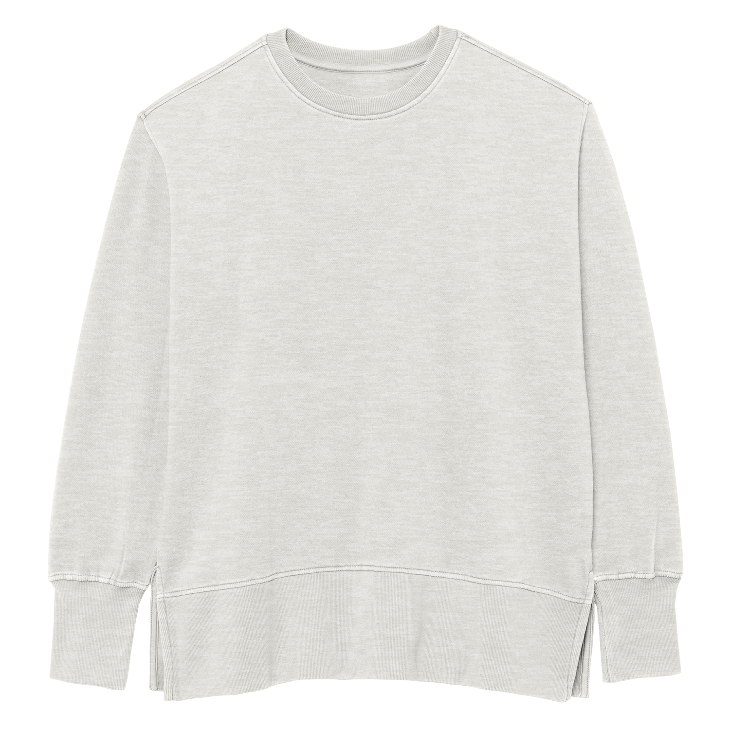 Womens Weathered Fleece Crew