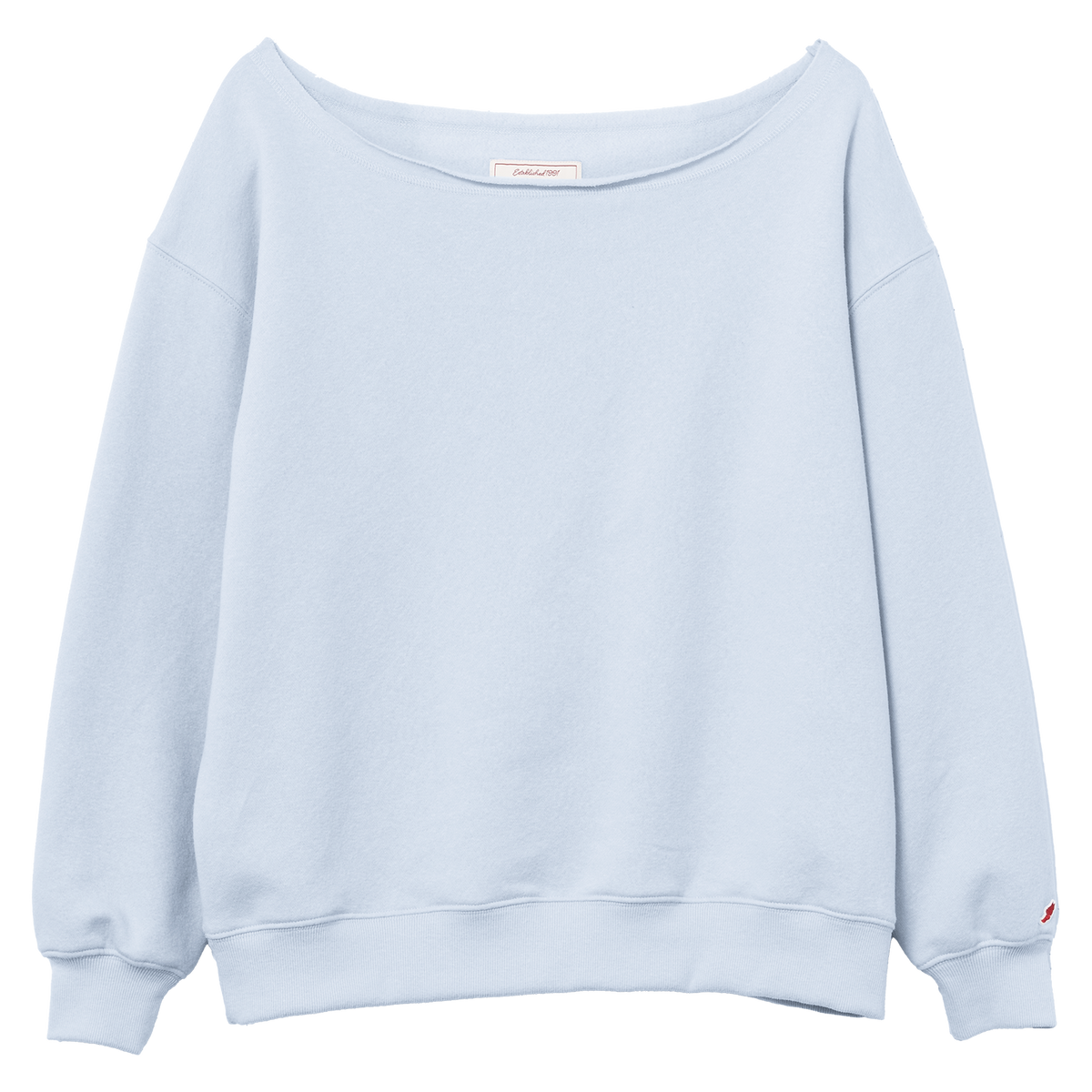 Reverse Fleece Tiffany Off Shoulder