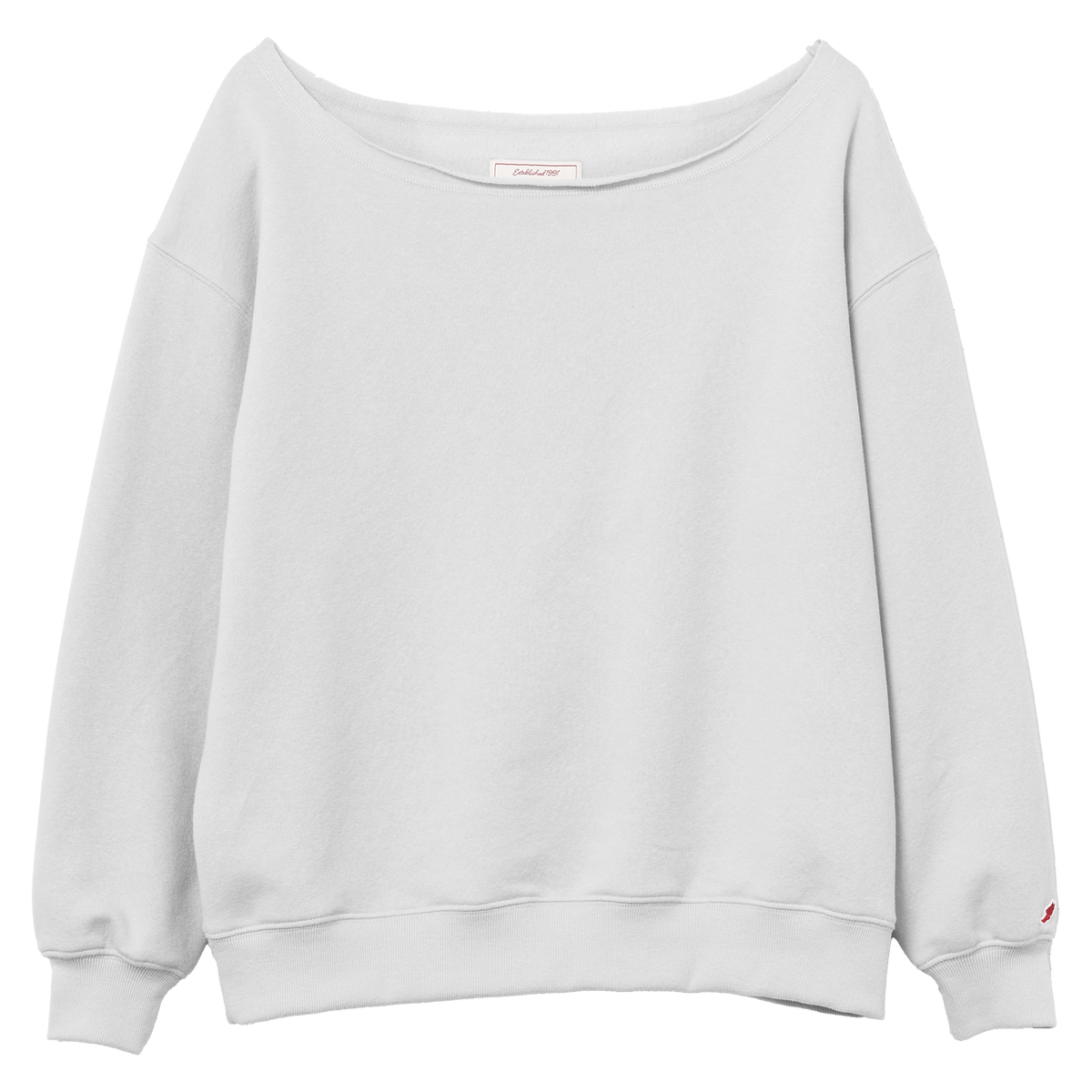 Reverse Fleece Tiffany Off Shoulder