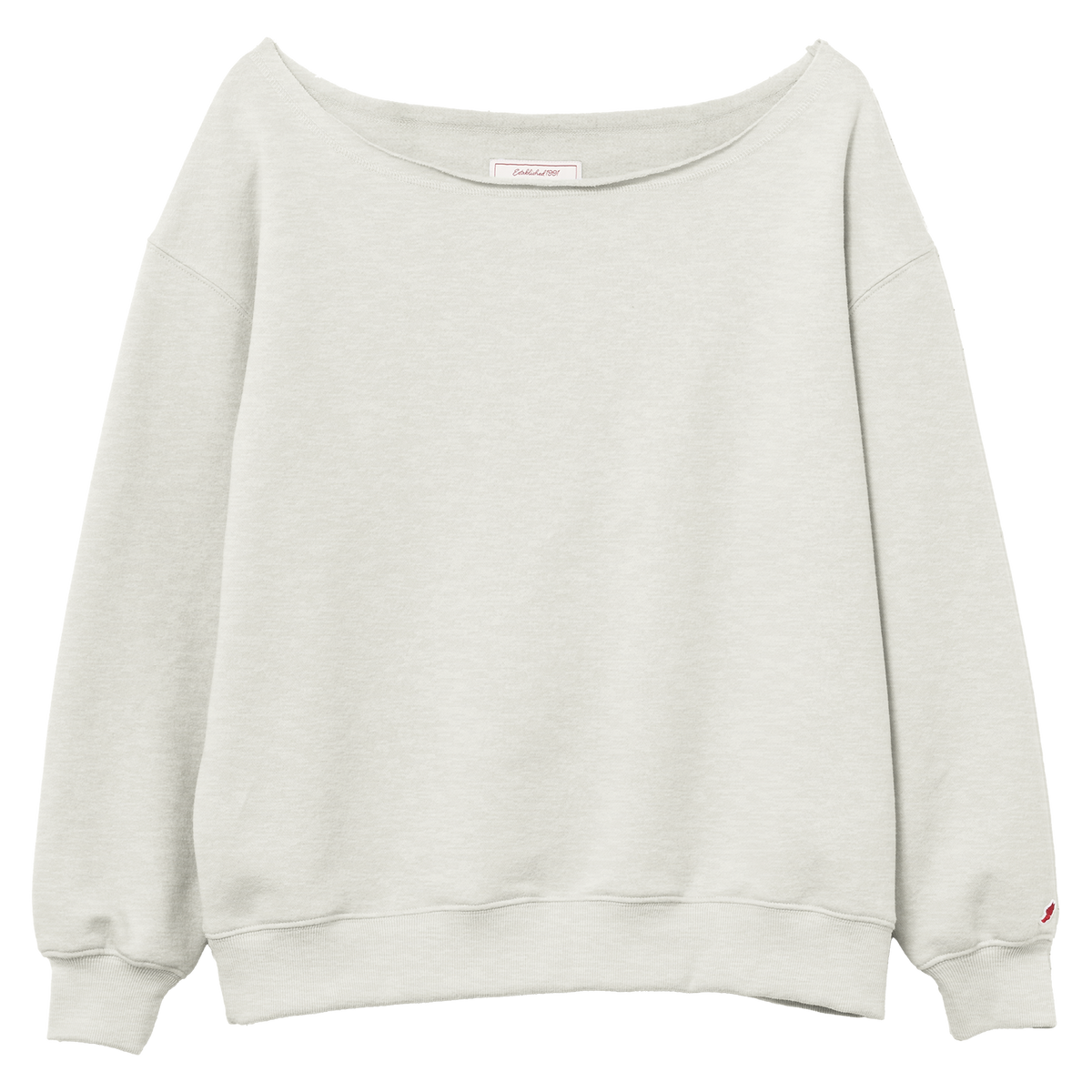 Reverse Fleece Tiffany Off Shoulder
