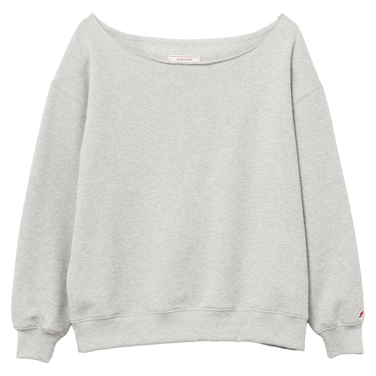 Reverse Fleece Tiffany Off Shoulder