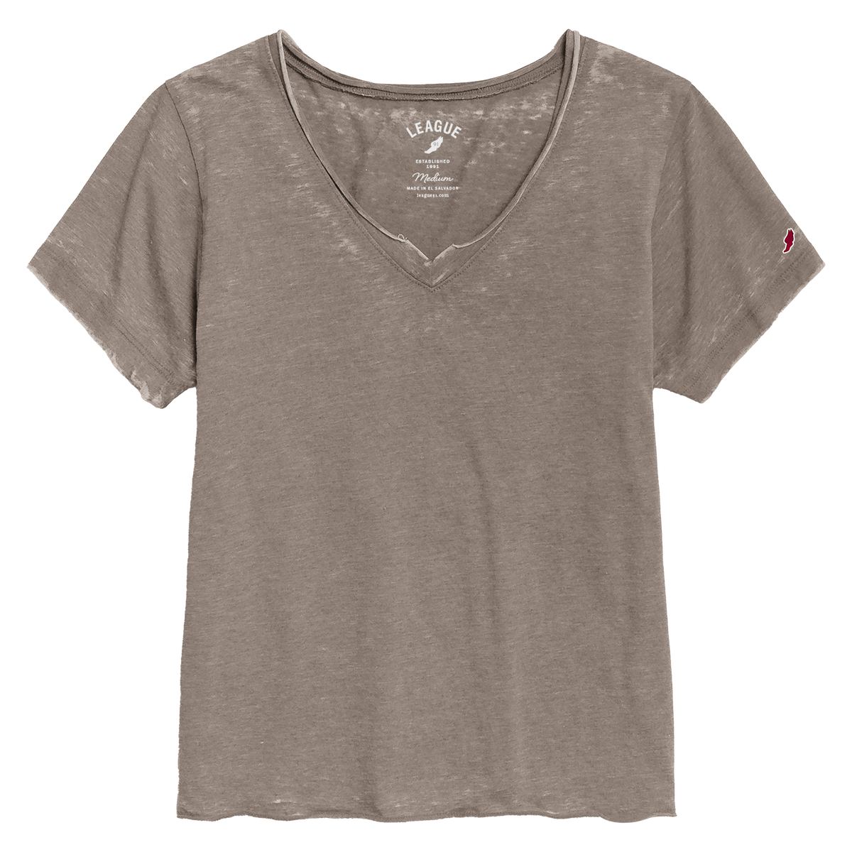 Burnout Loose Fit V-Neck