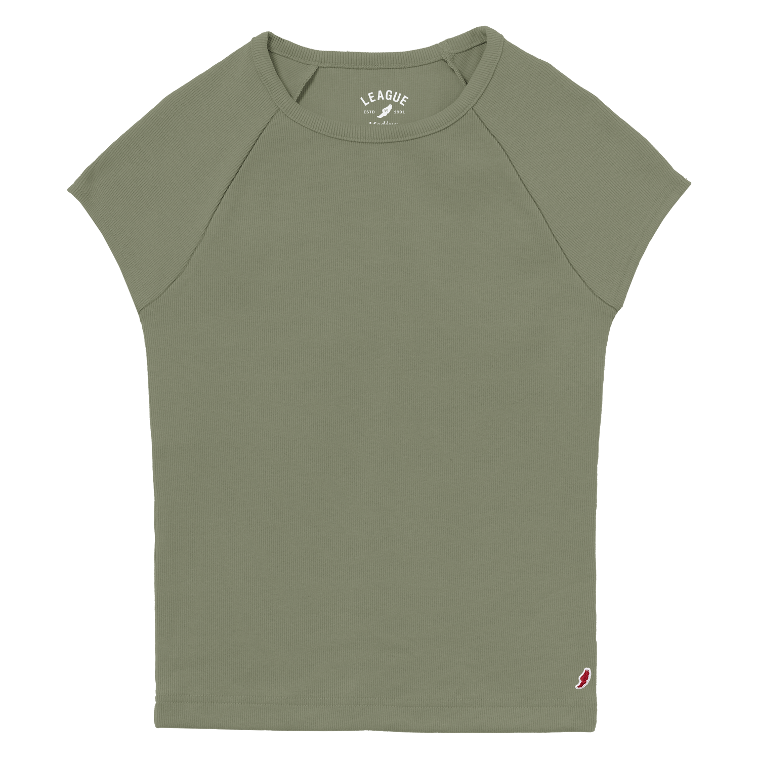 Retro Rib Babydoll T-Shirt