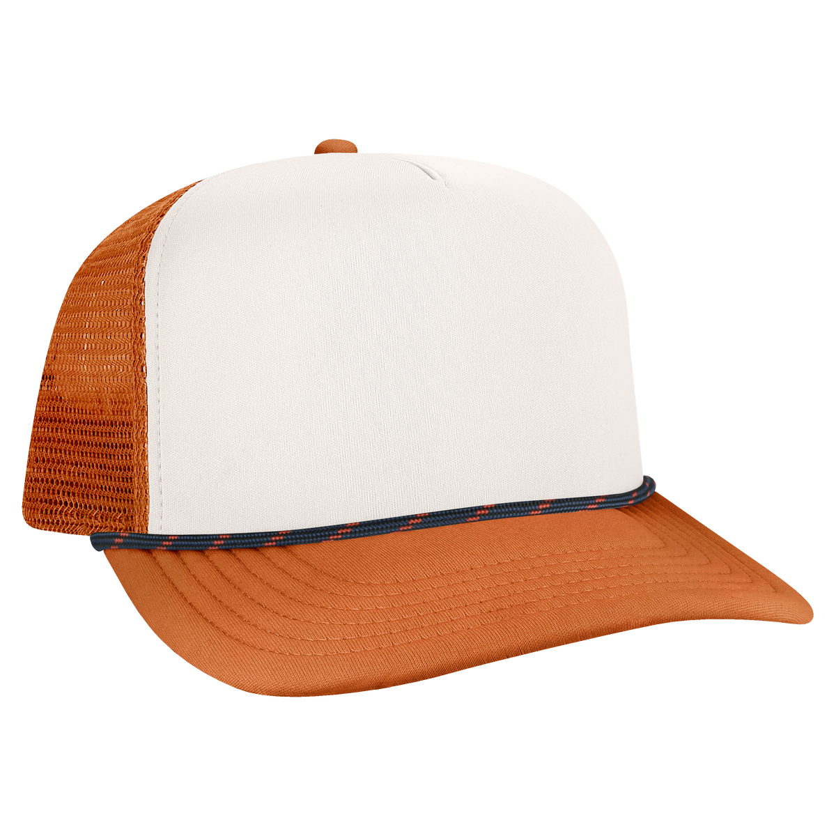 Cardiff Foam 5 Panel Adj Trucker Hat