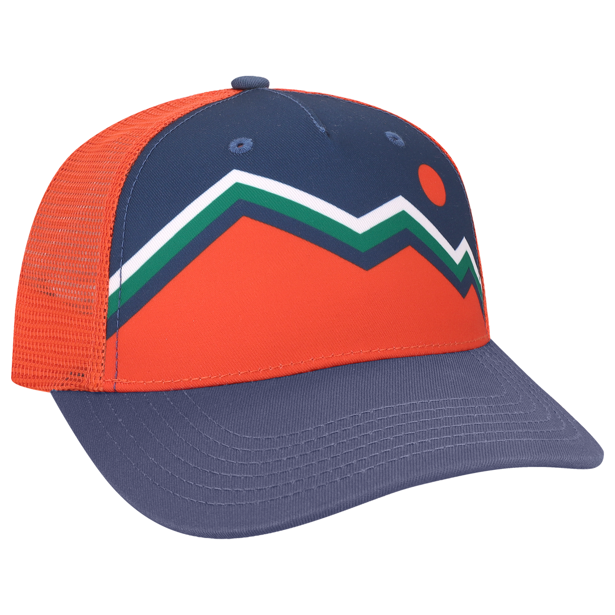 Youth 5 Panel Adj Trucker Hat