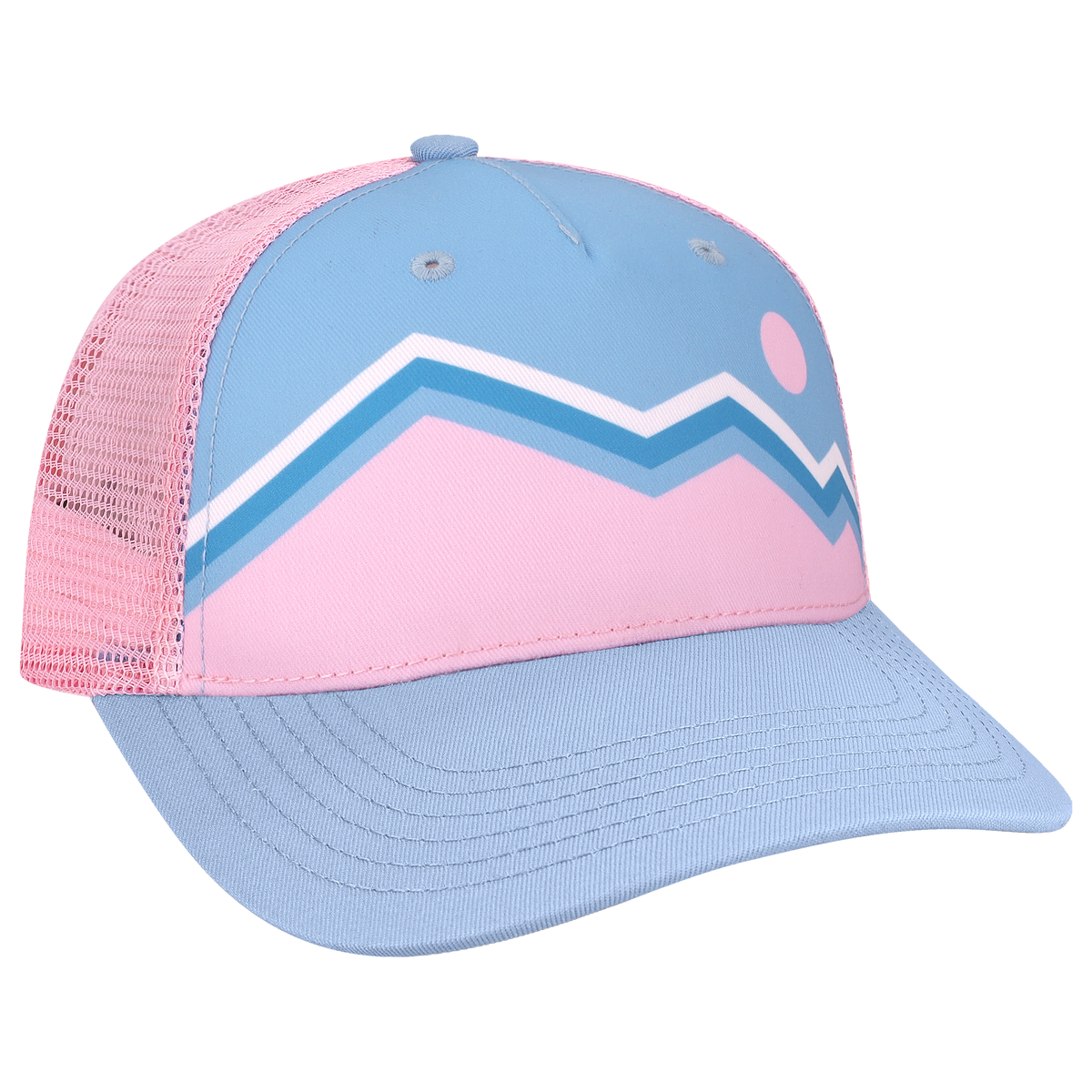 Youth 5 Panel Adj Trucker Hat