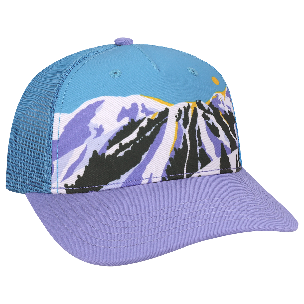 Youth 5 Panel Adj Trucker Hat