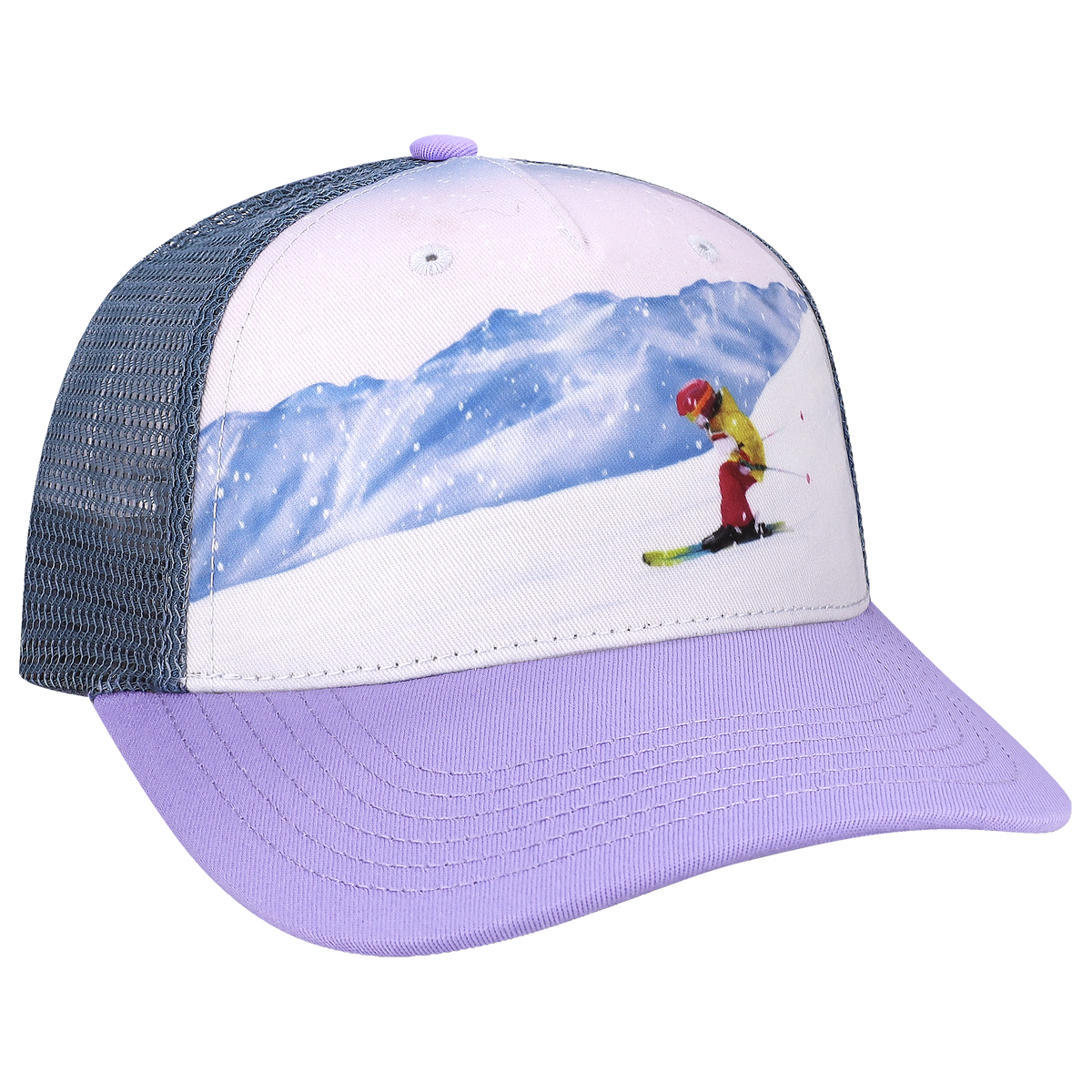 Youth 5 Panel Adj Trucker Hat