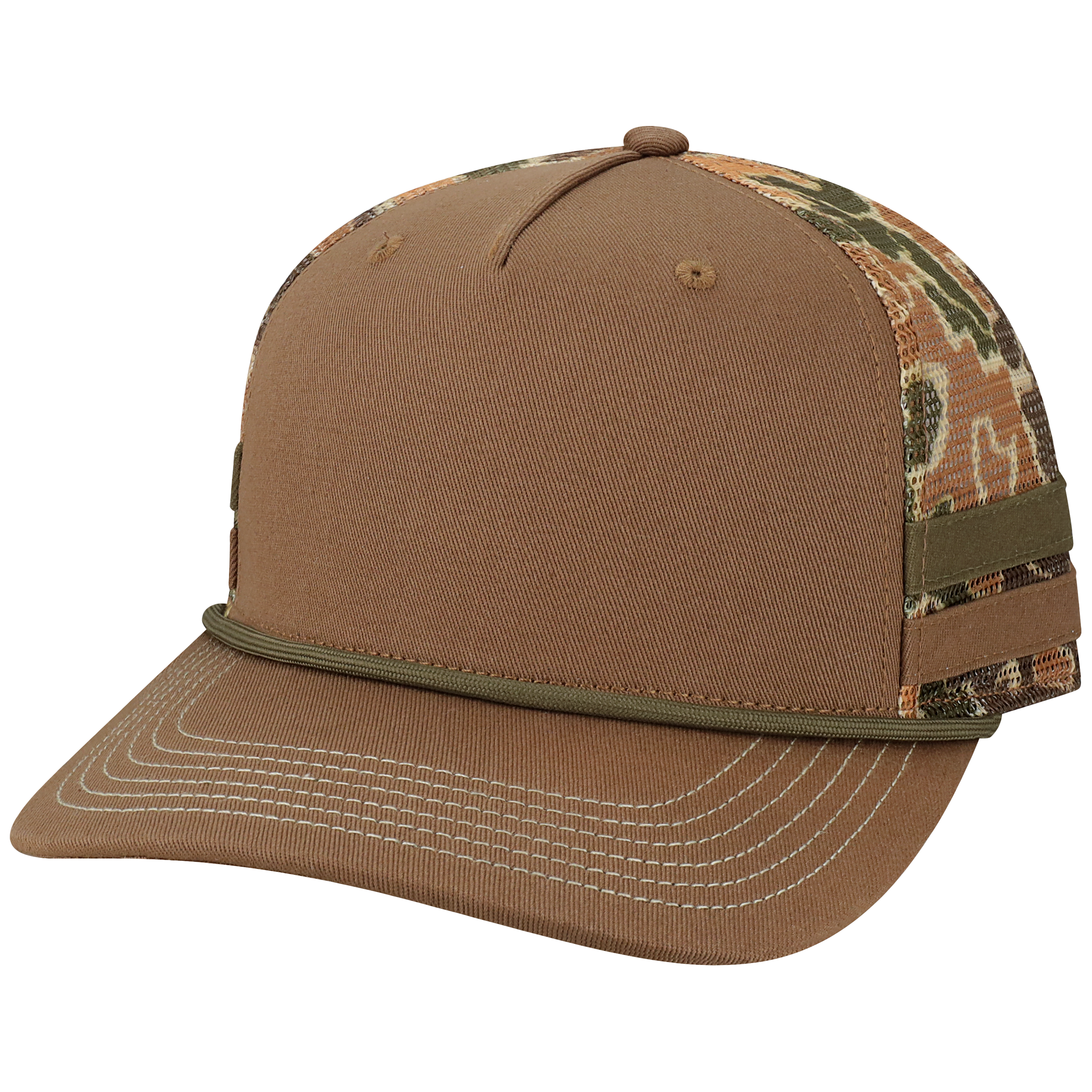 Bar 5 Panel Adj Trucker Hat