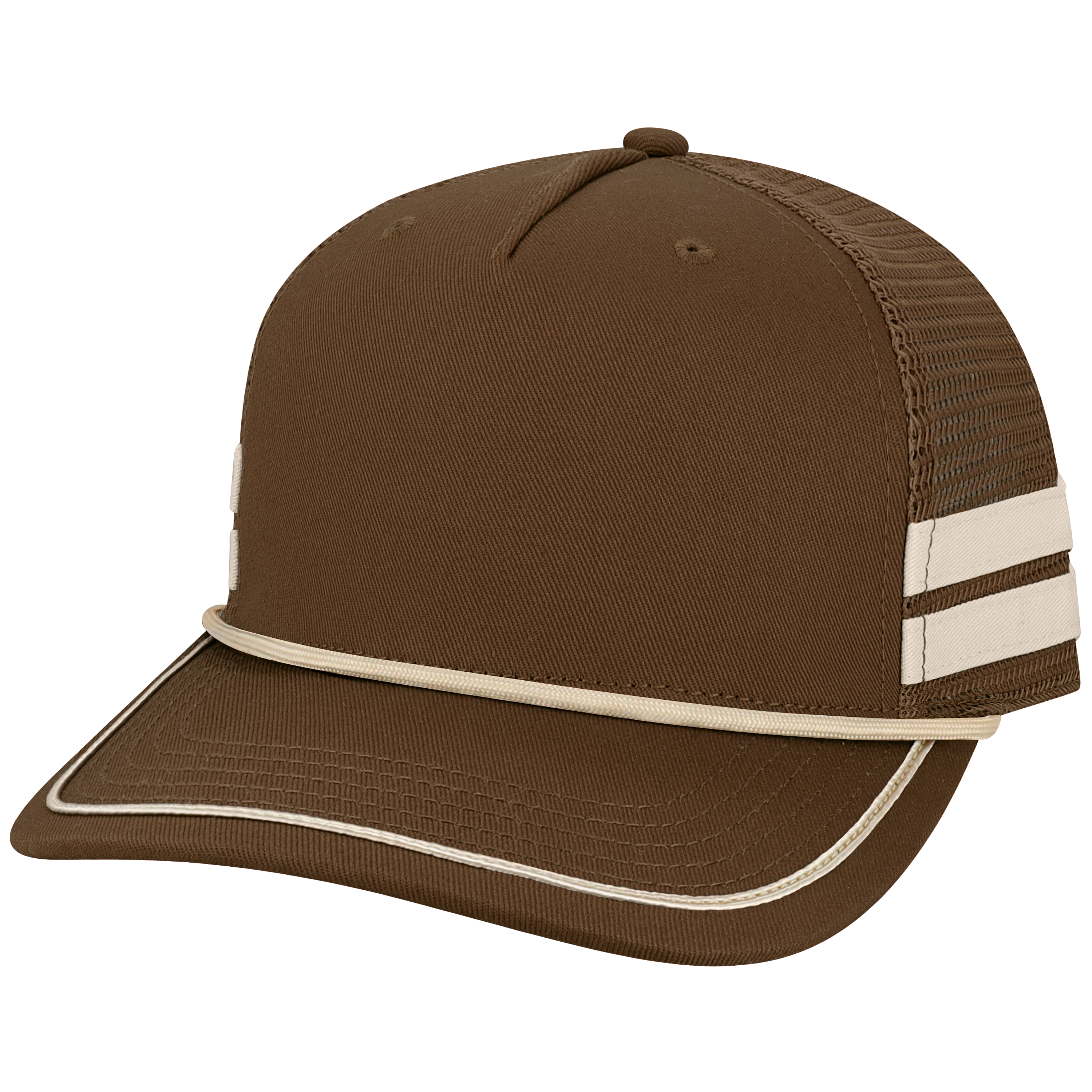Bar 5 Panel Adj Trucker Hat