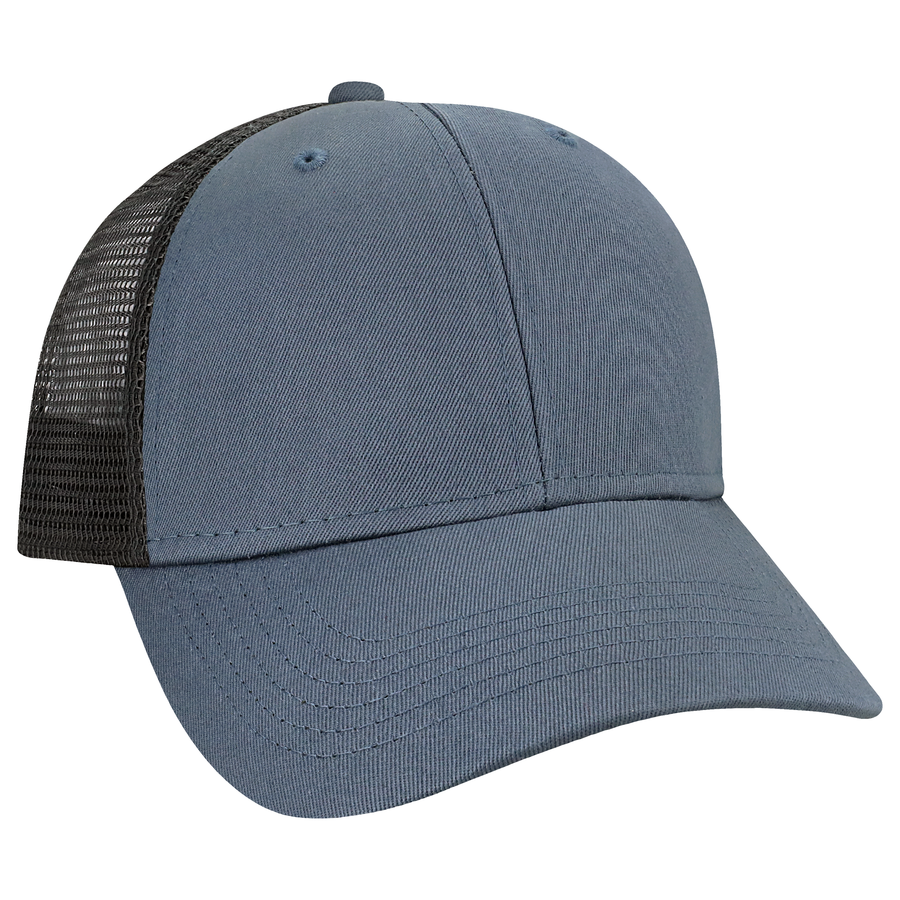 Structured 6 Panel Adj Trucker Hat