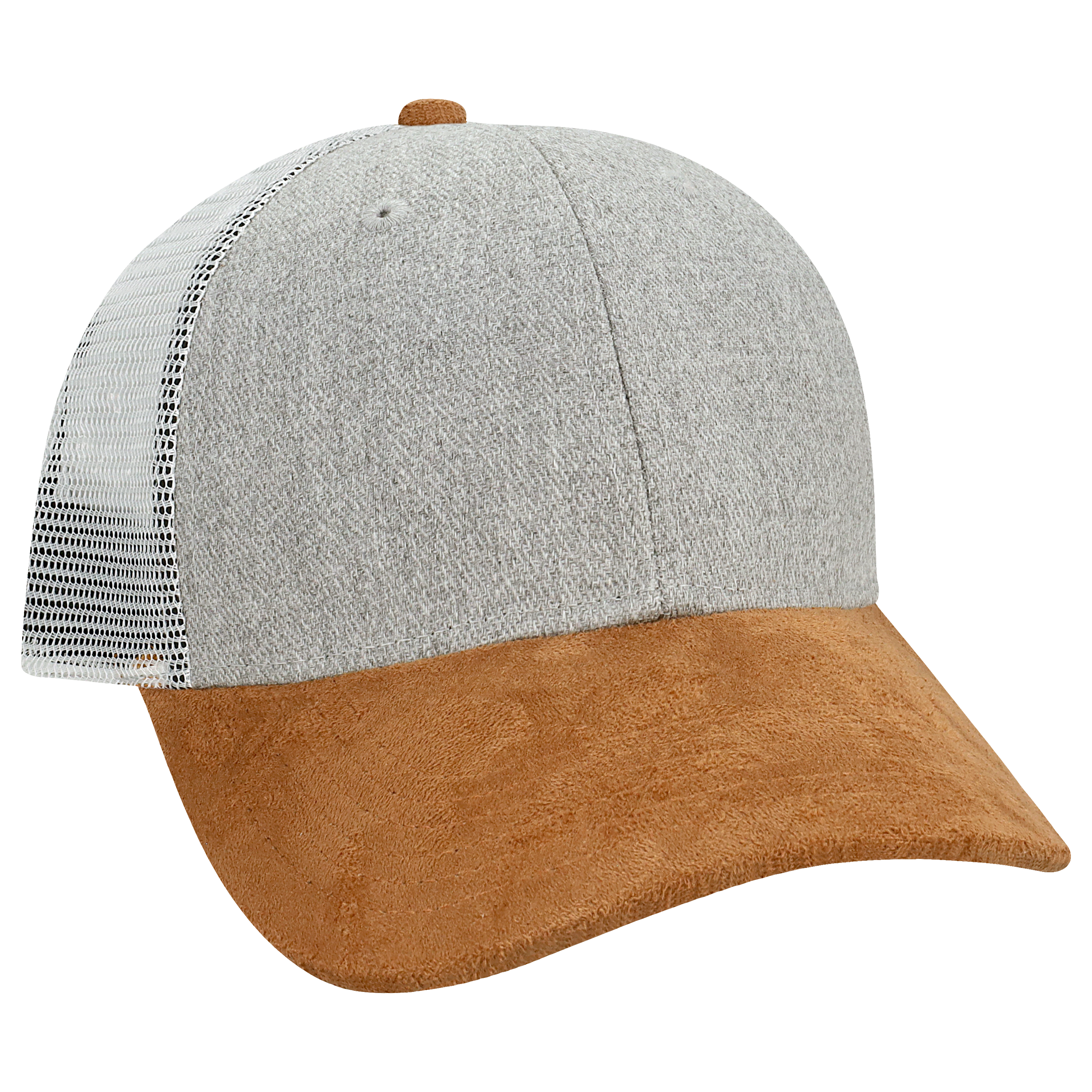 Structured 6 Panel Adj Trucker Hat