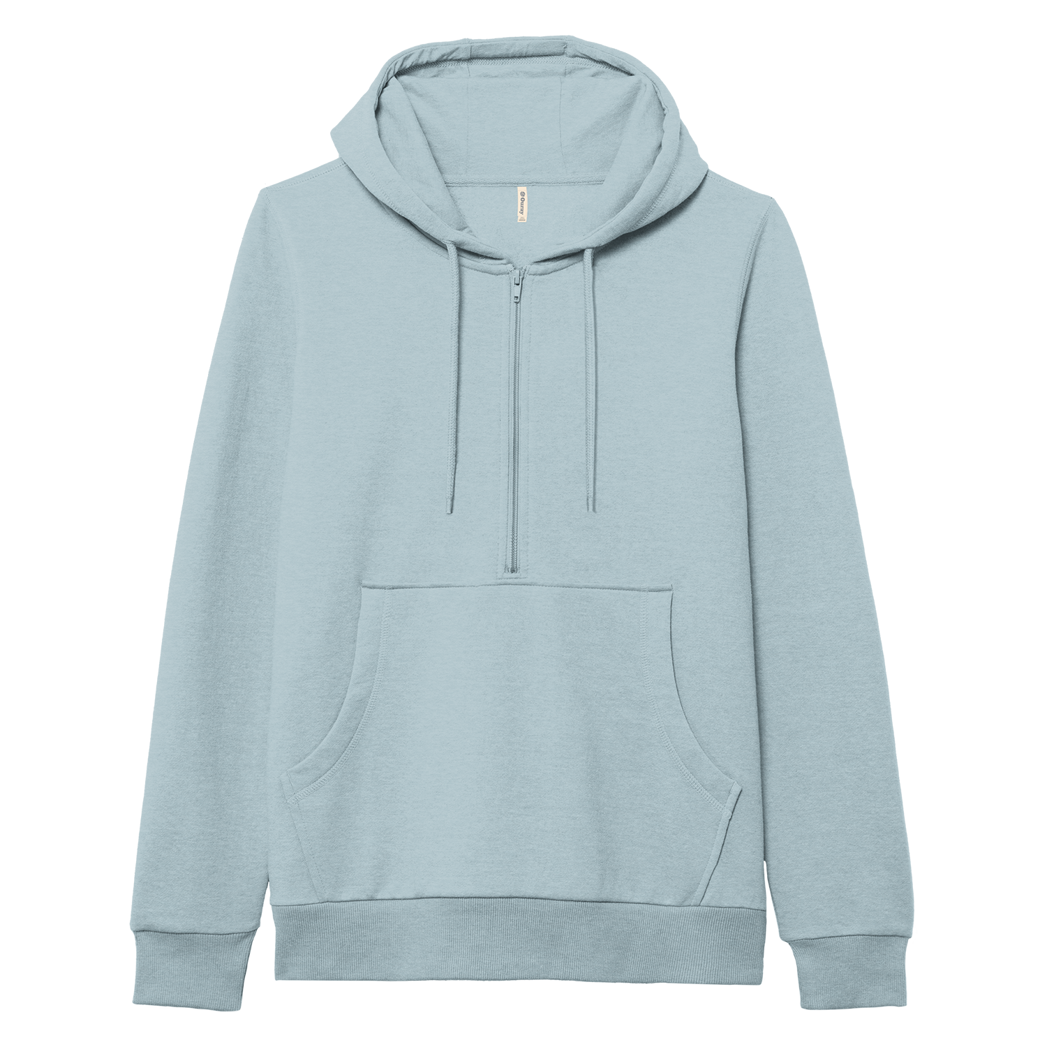 Womens Cozy Half Zip Hoodie