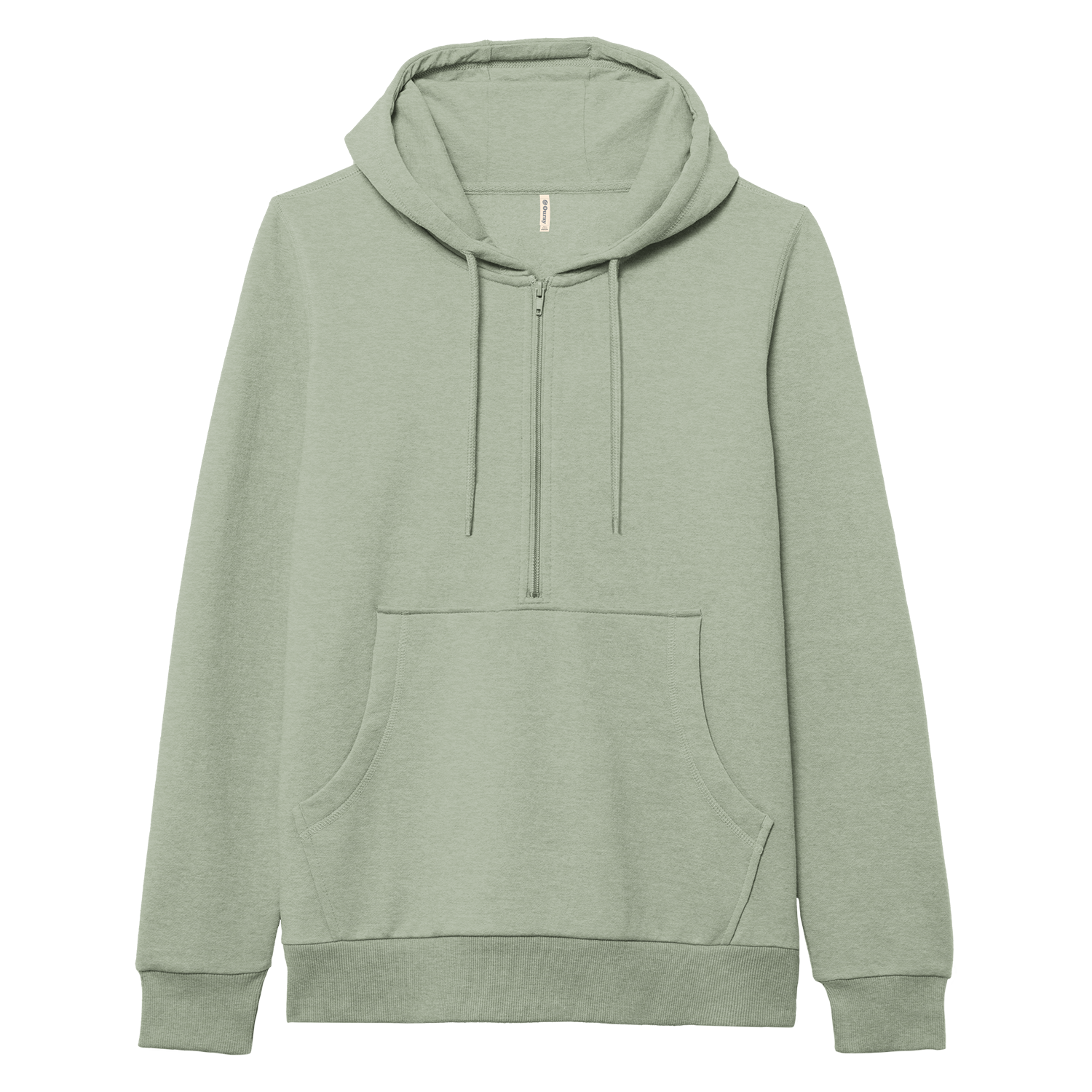 Womens Cozy Half Zip Hoodie
