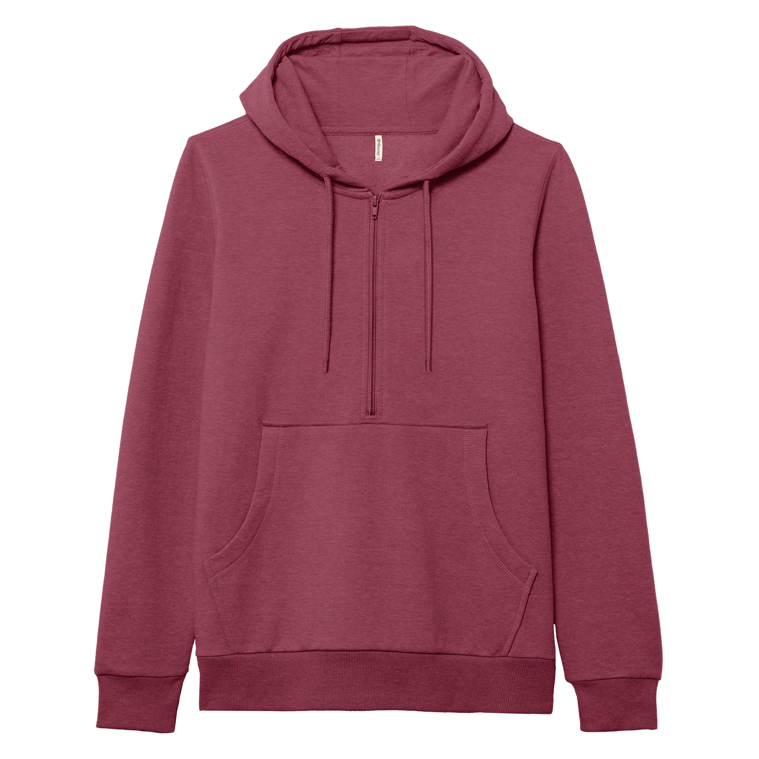 Womens Cozy Half Zip Hoodie