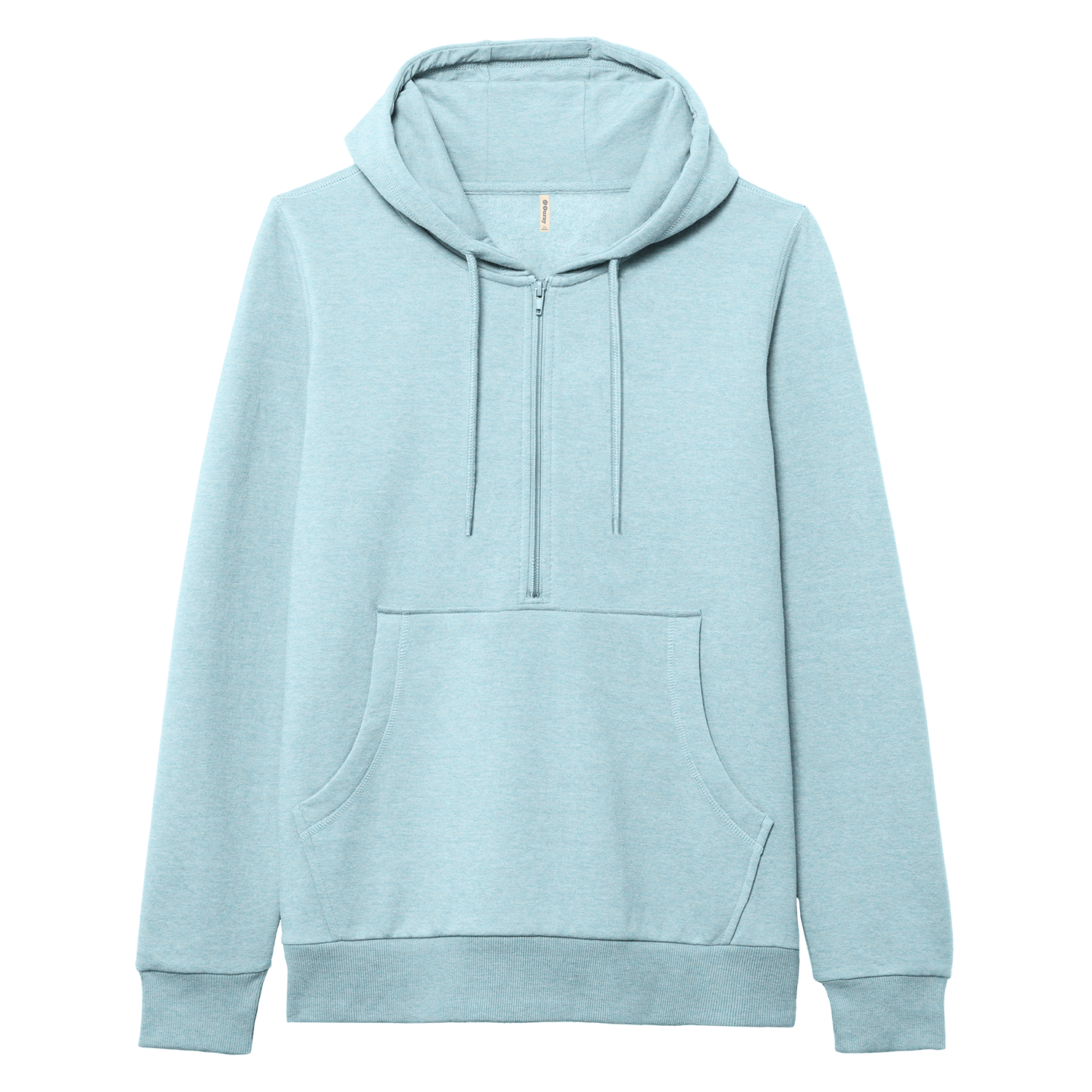 Womens Cozy Half Zip Hoodie