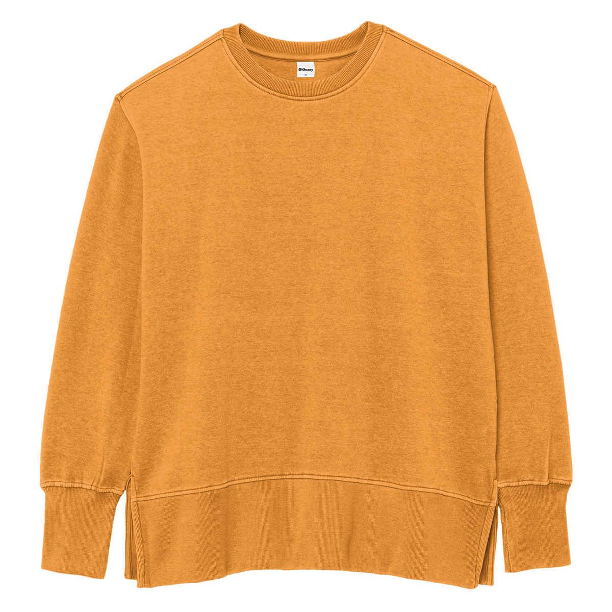 Womens Weathered Fleece Crew