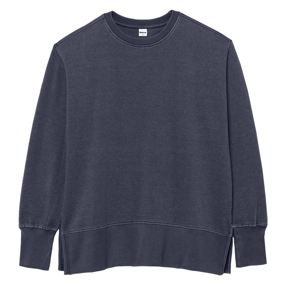 Womens Weathered Fleece Crew