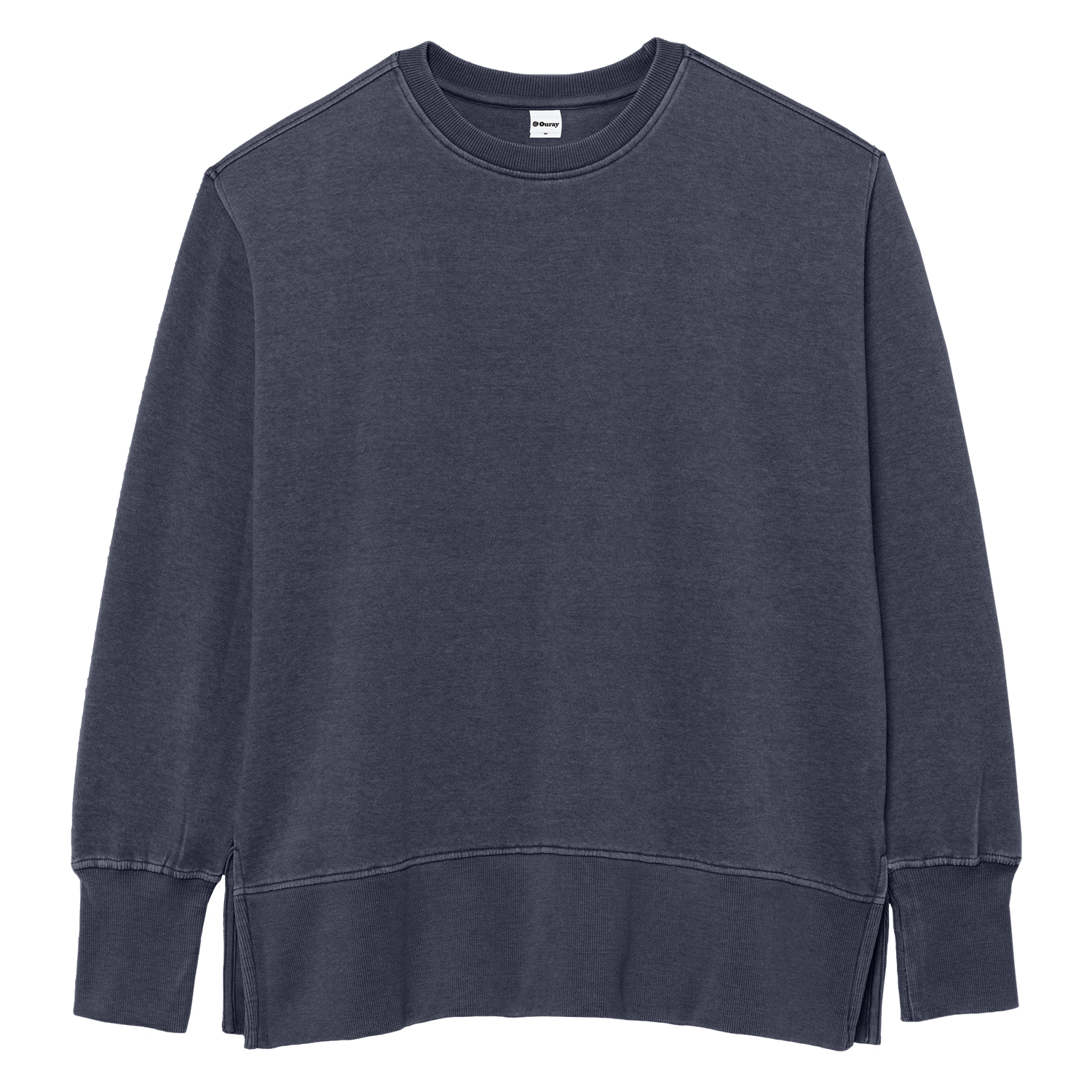 Womens Weathered Fleece Crew
