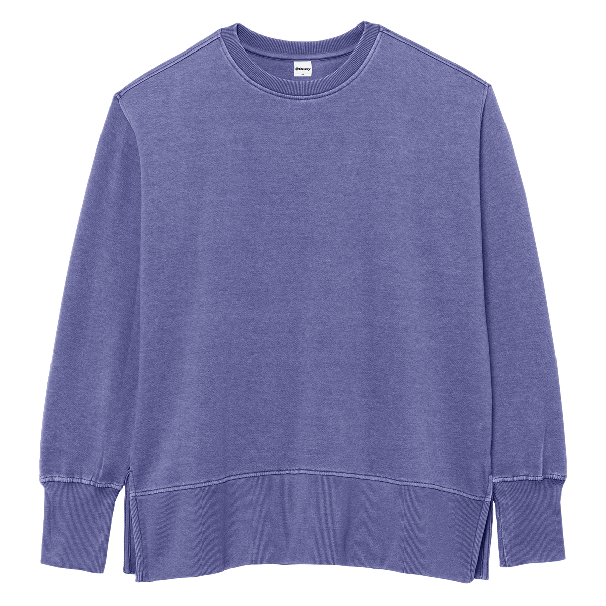 Womens Weathered Fleece Crew