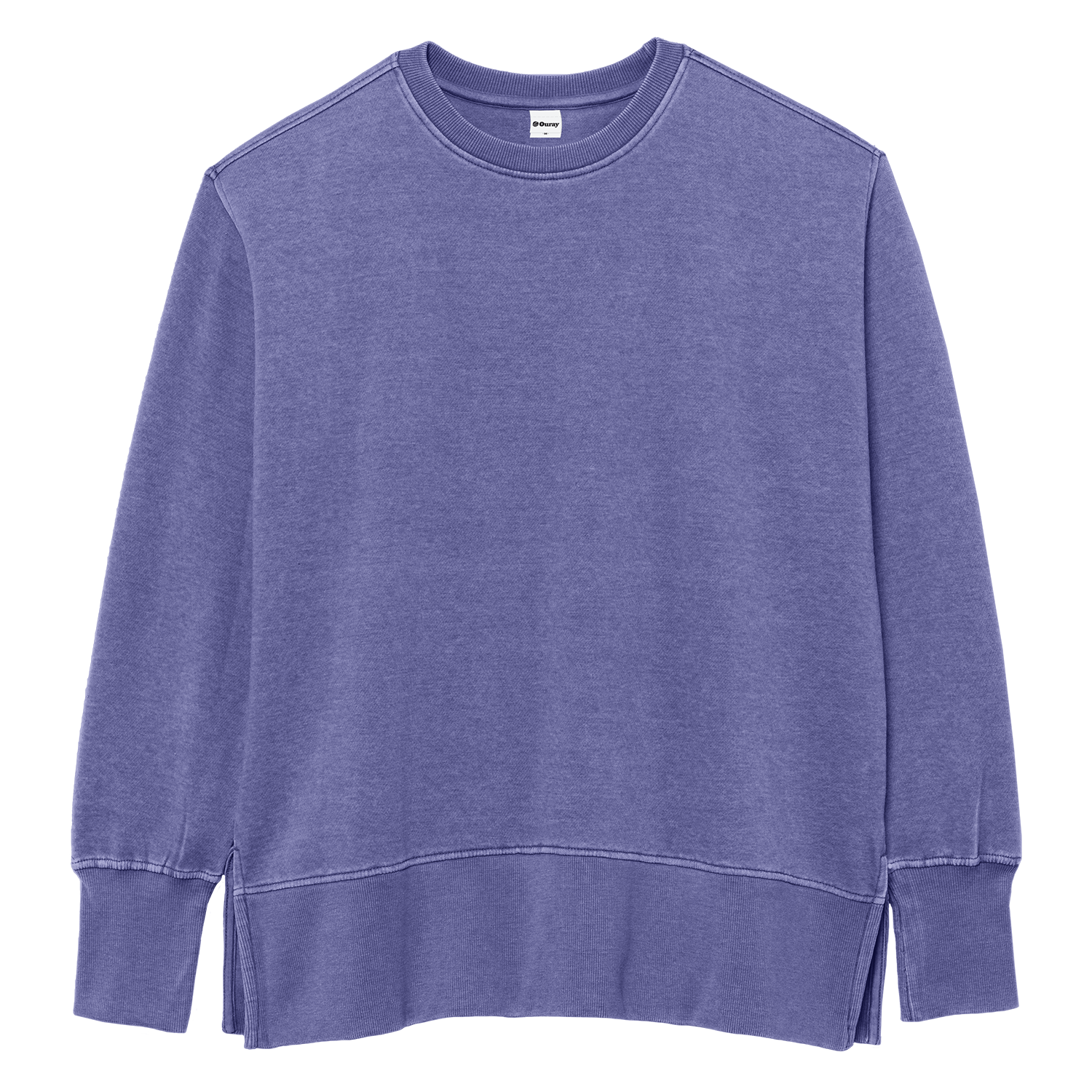 Womens Weathered Fleece Crew