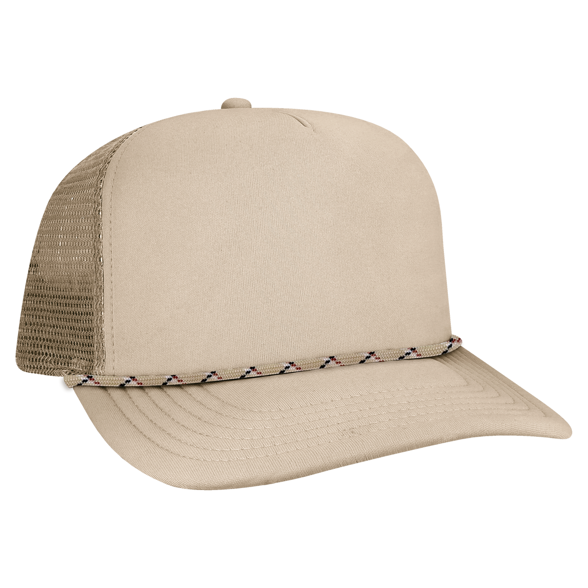 Cardiff Foam 5 Panel Adj Trucker Hat