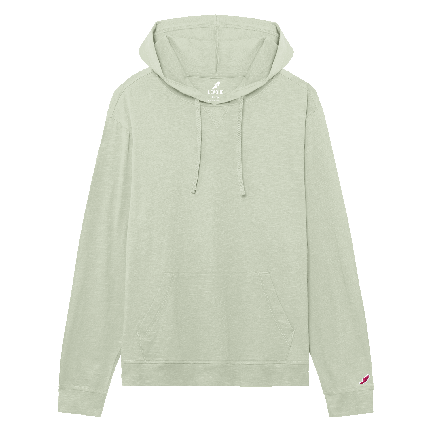 Jersey Slub Long Sleeve Hood