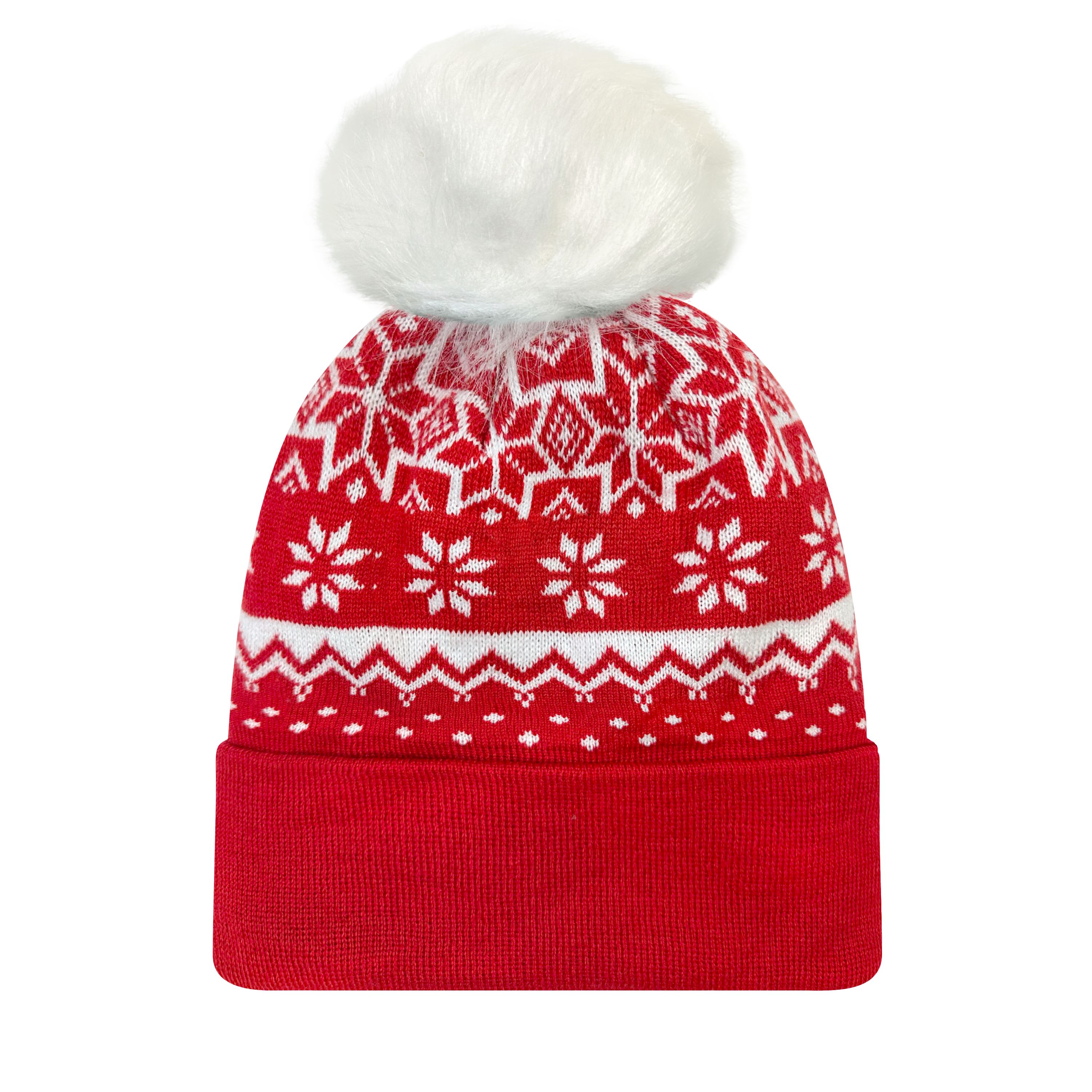 Lola Grand Faux Fur Pom Beanie