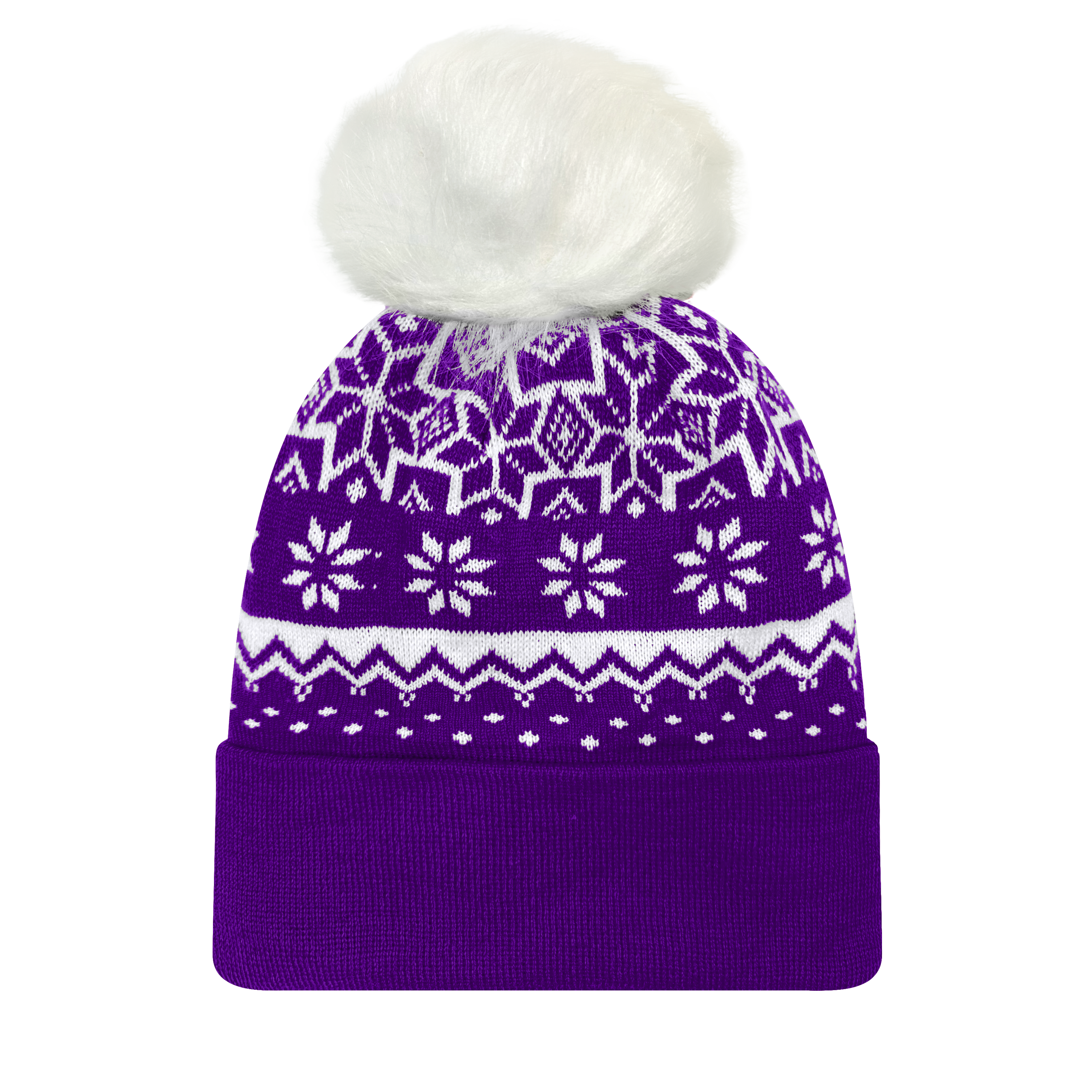 Lola Grand Faux Fur Pom Beanie