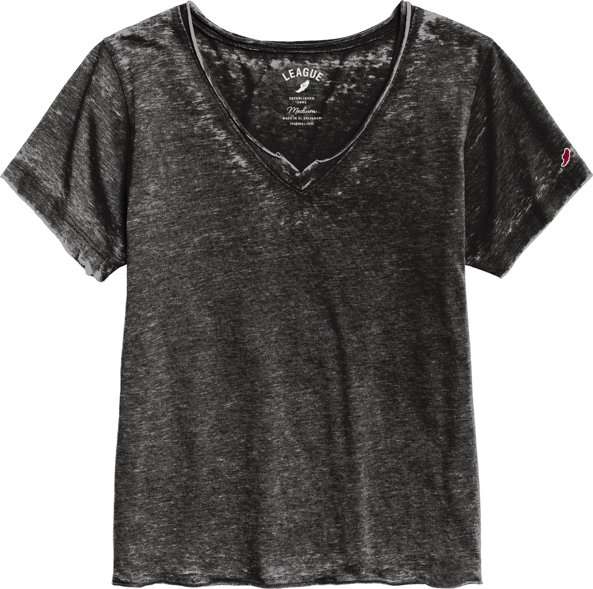 Burnout Loose Fit V-Neck