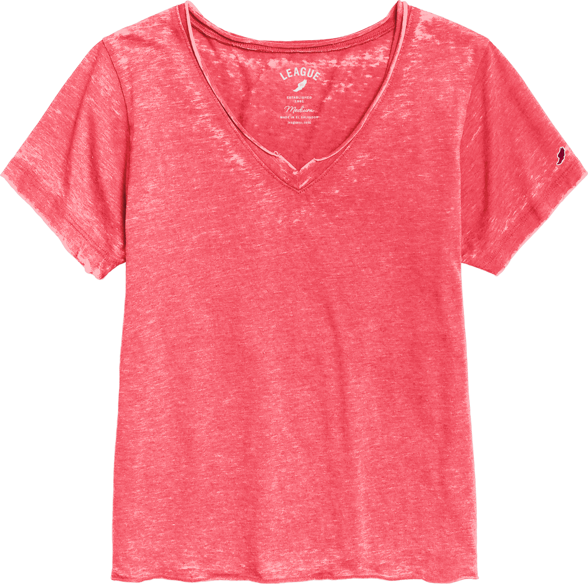 Burnout Loose Fit V-Neck