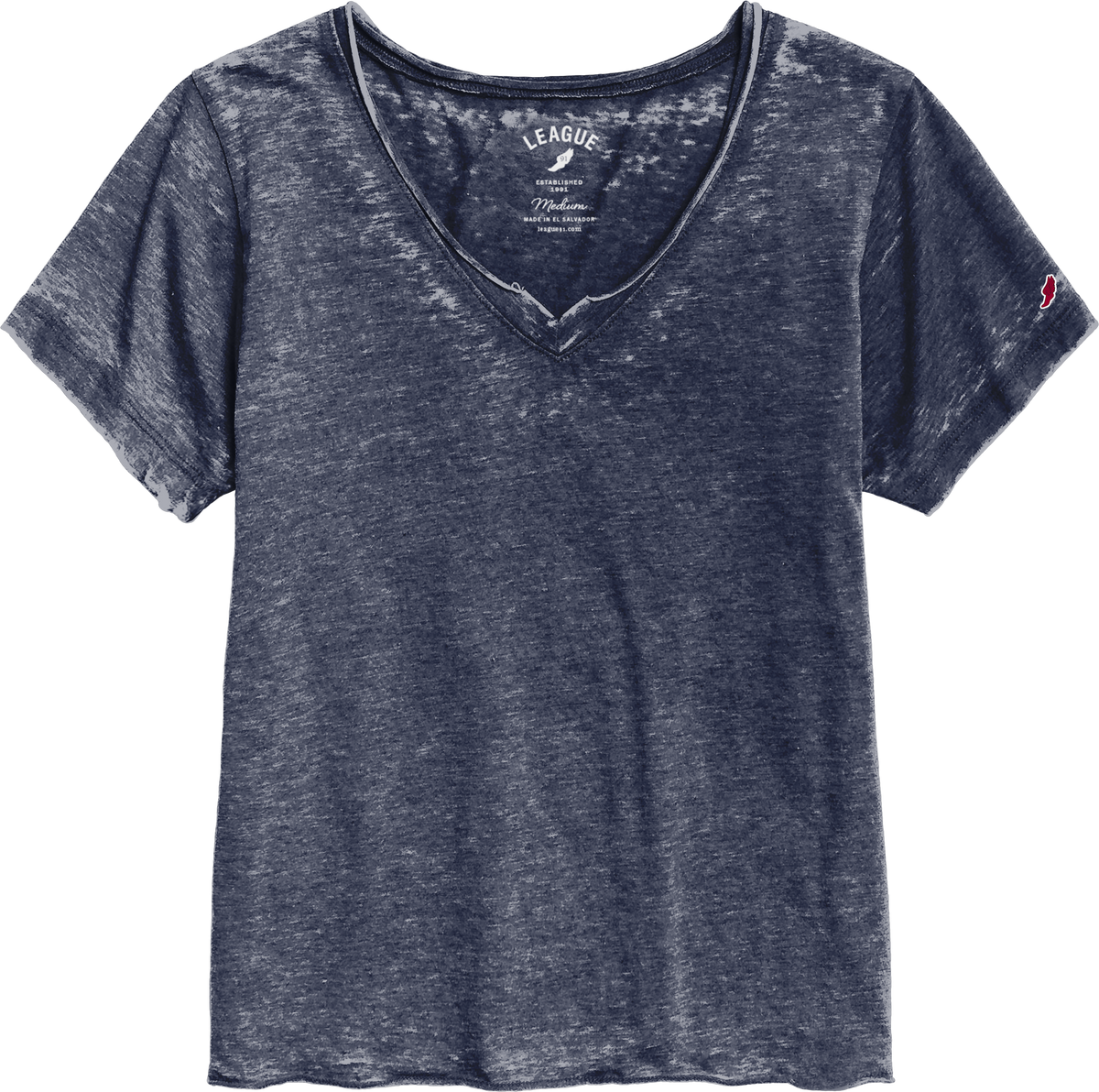 Burnout Loose Fit V-Neck