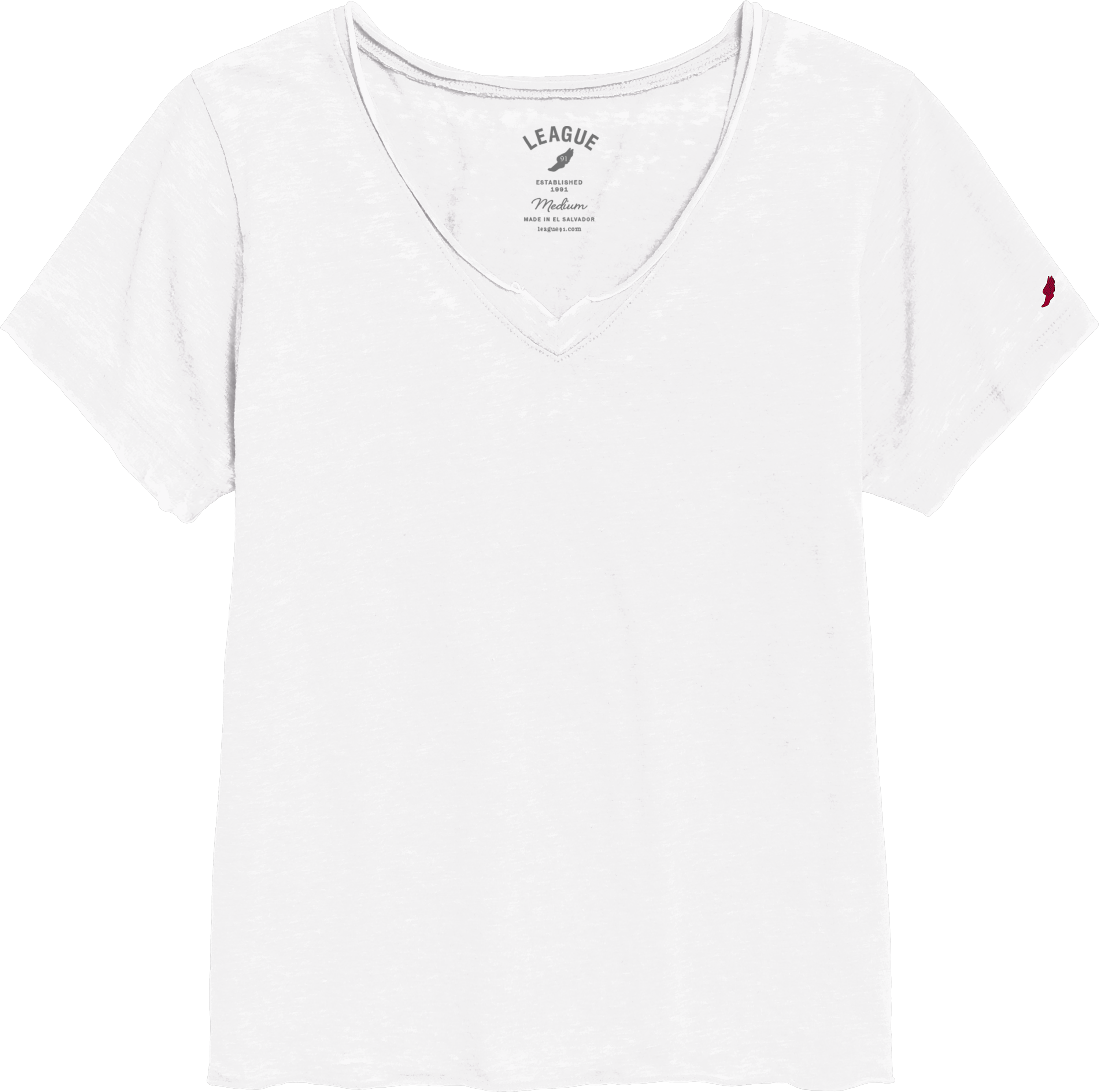 Burnout Loose Fit V-Neck