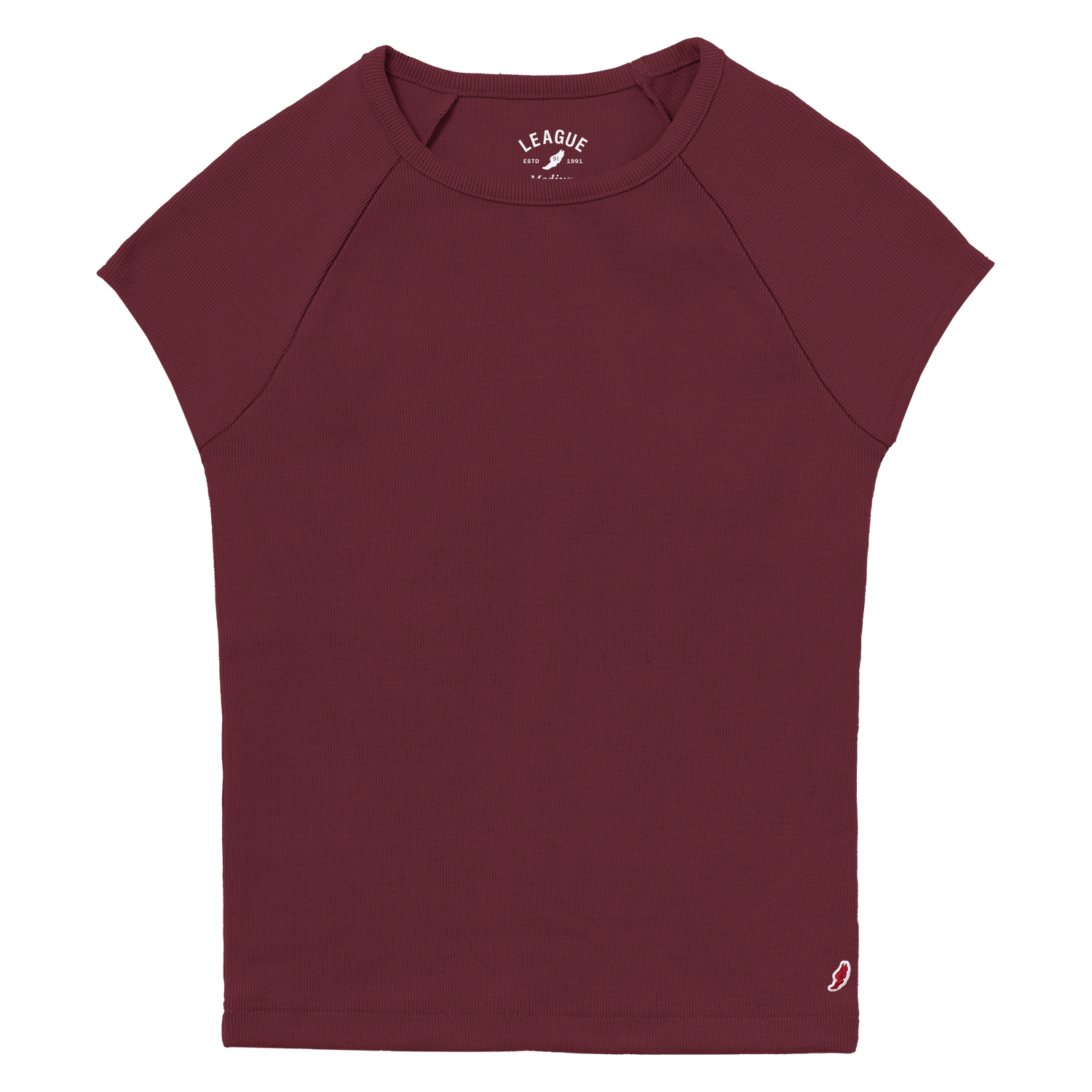 Retro Rib Babydoll T-Shirt