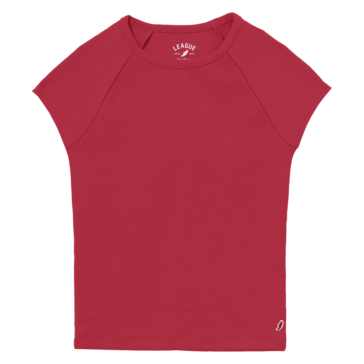 Retro Rib Babydoll T-Shirt