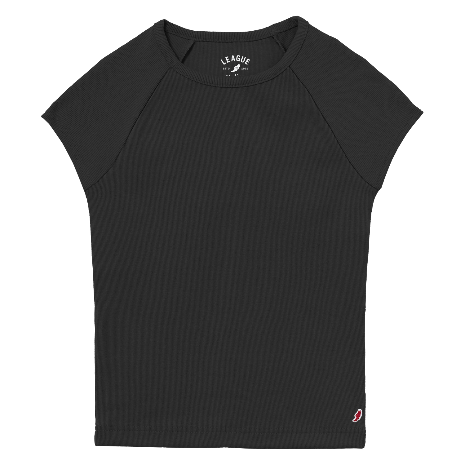 Retro Rib Babydoll T-Shirt