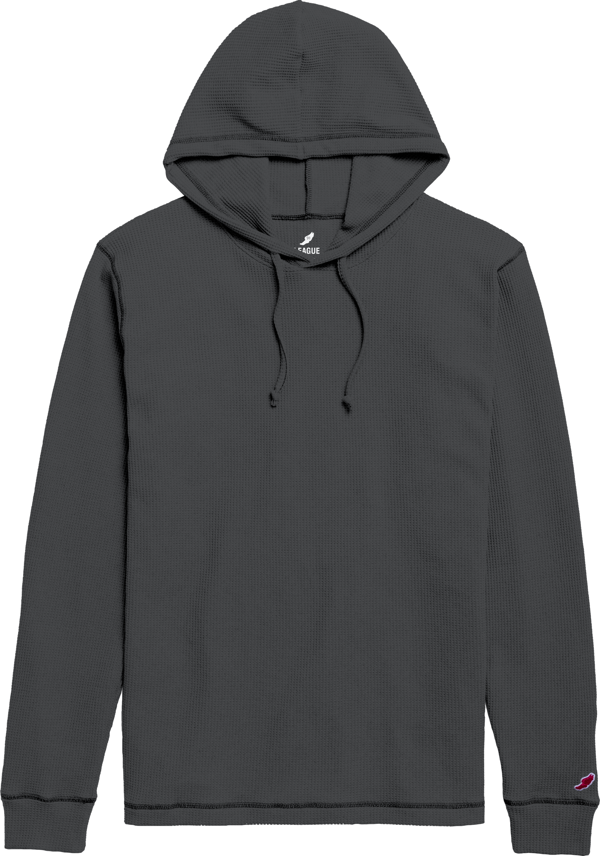 Waffle Pullover Hood