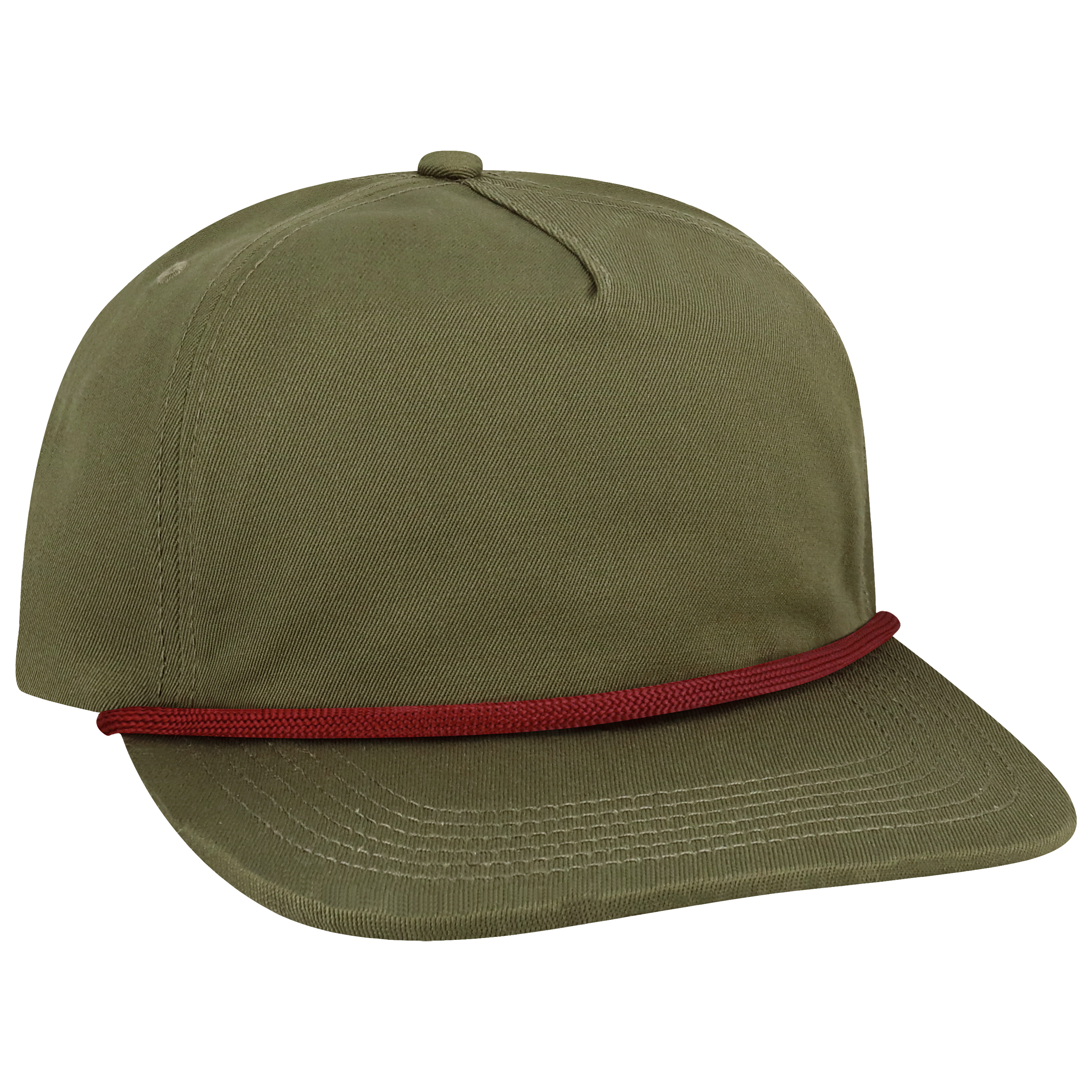 Wilson Paracord 5 Panel Flat Brim Adj Hat