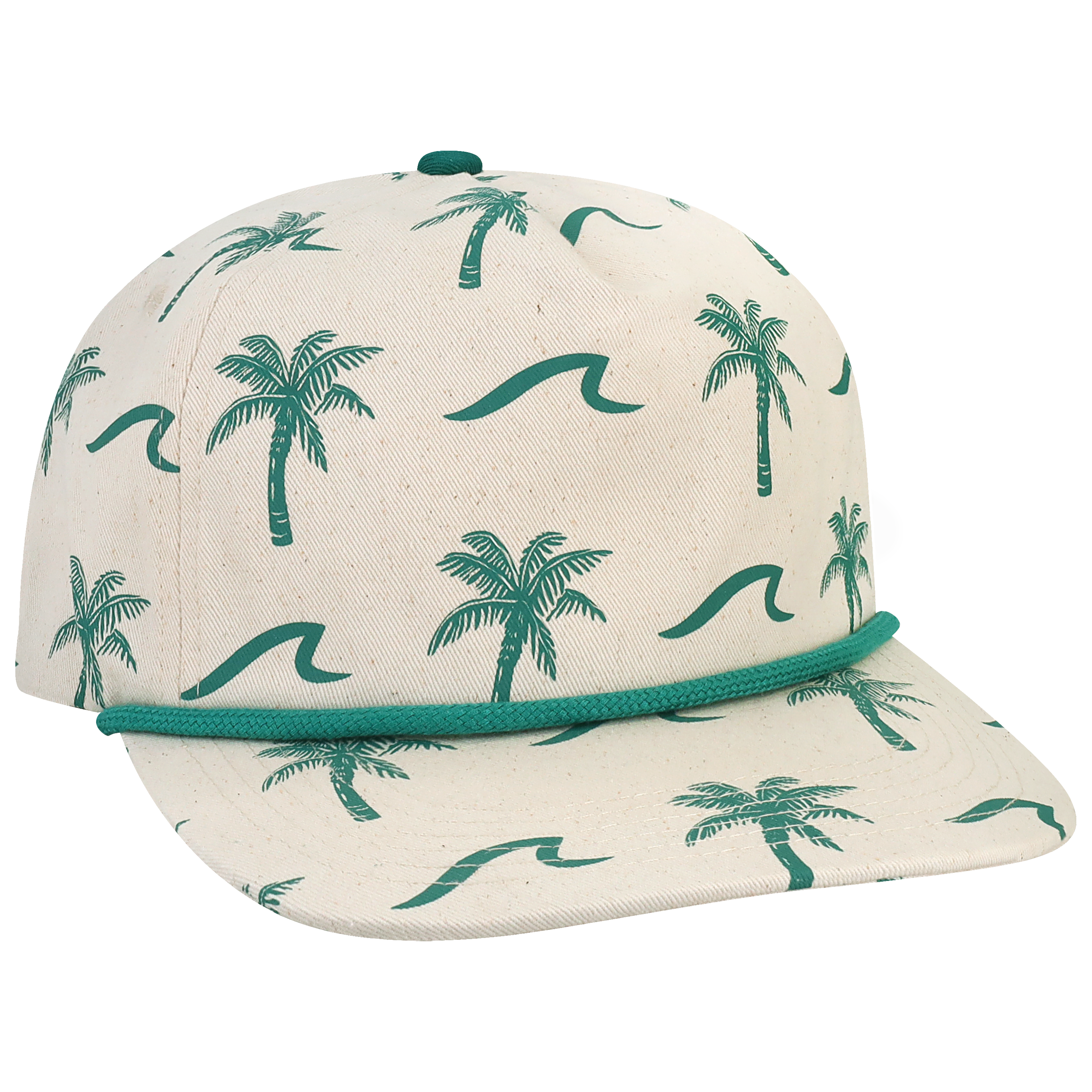 Wilson Paracord 5 Panel Flat Brim Adj Hat