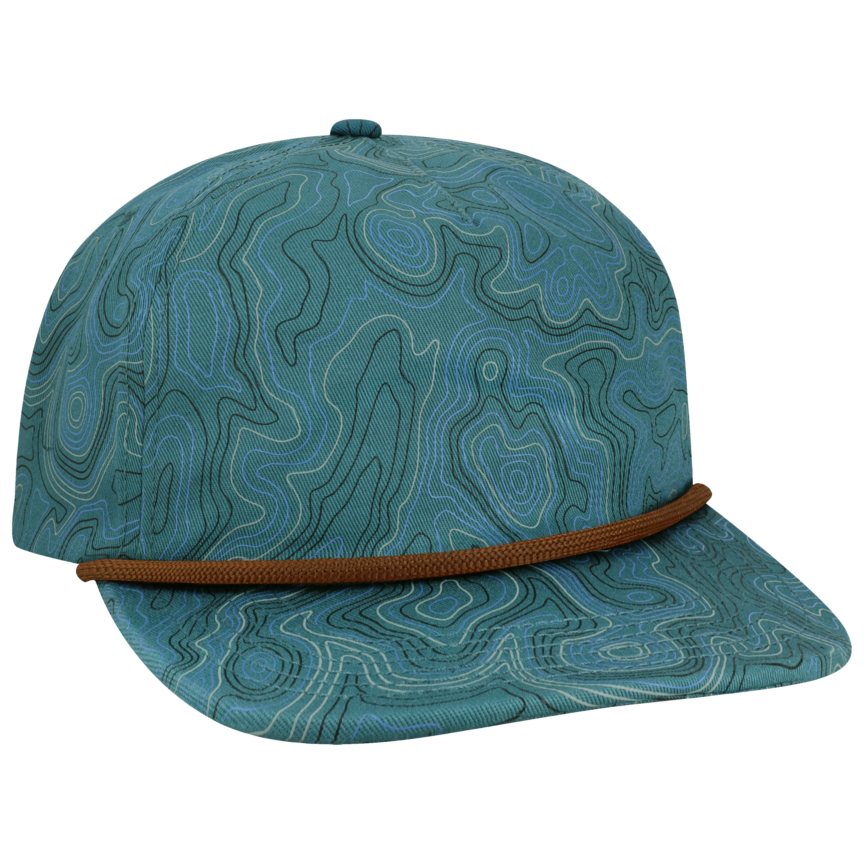Wilson Paracord 5 Panel Flat Brim Adj Hat