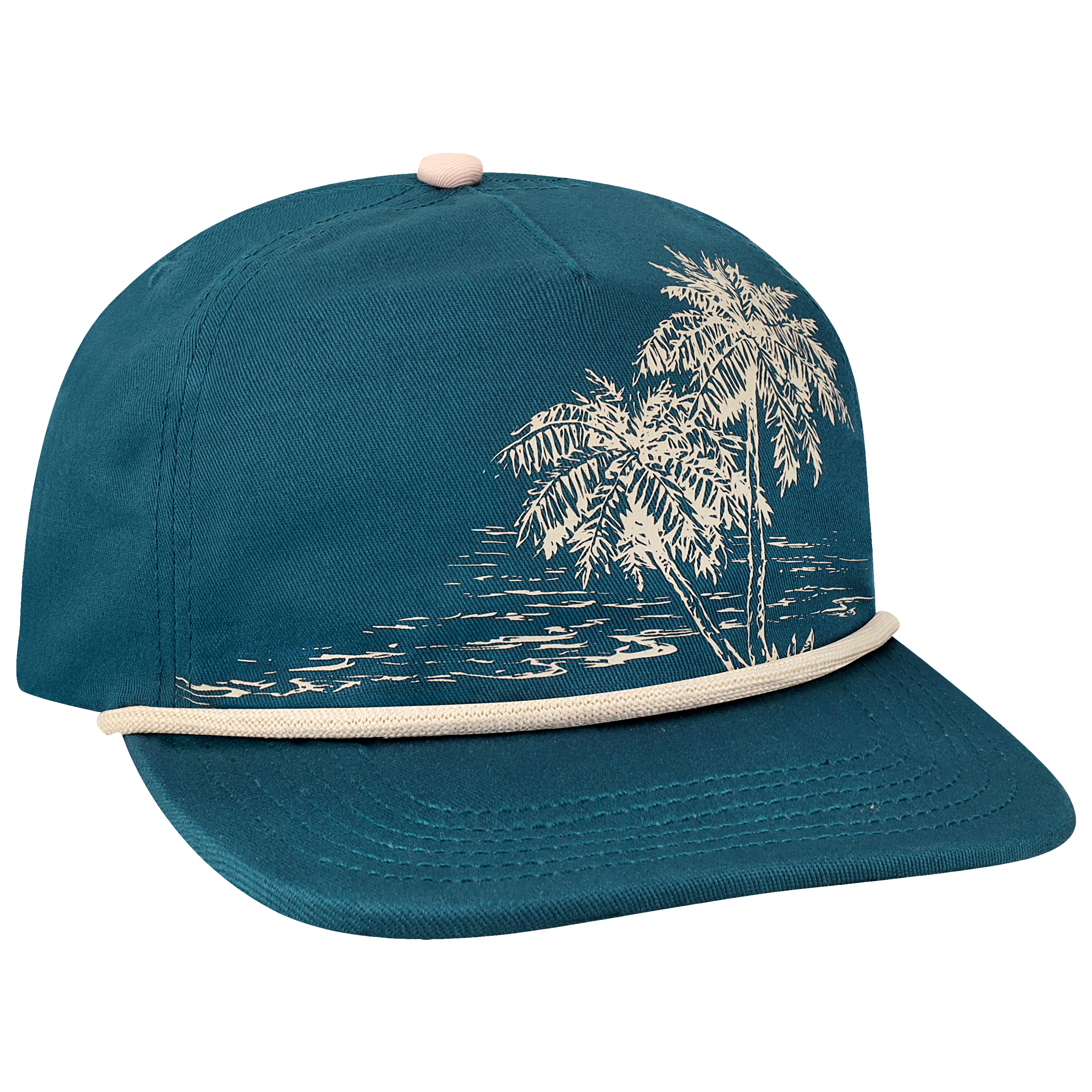 Wilson Paracord 5 Panel Flat Brim Adj Hat