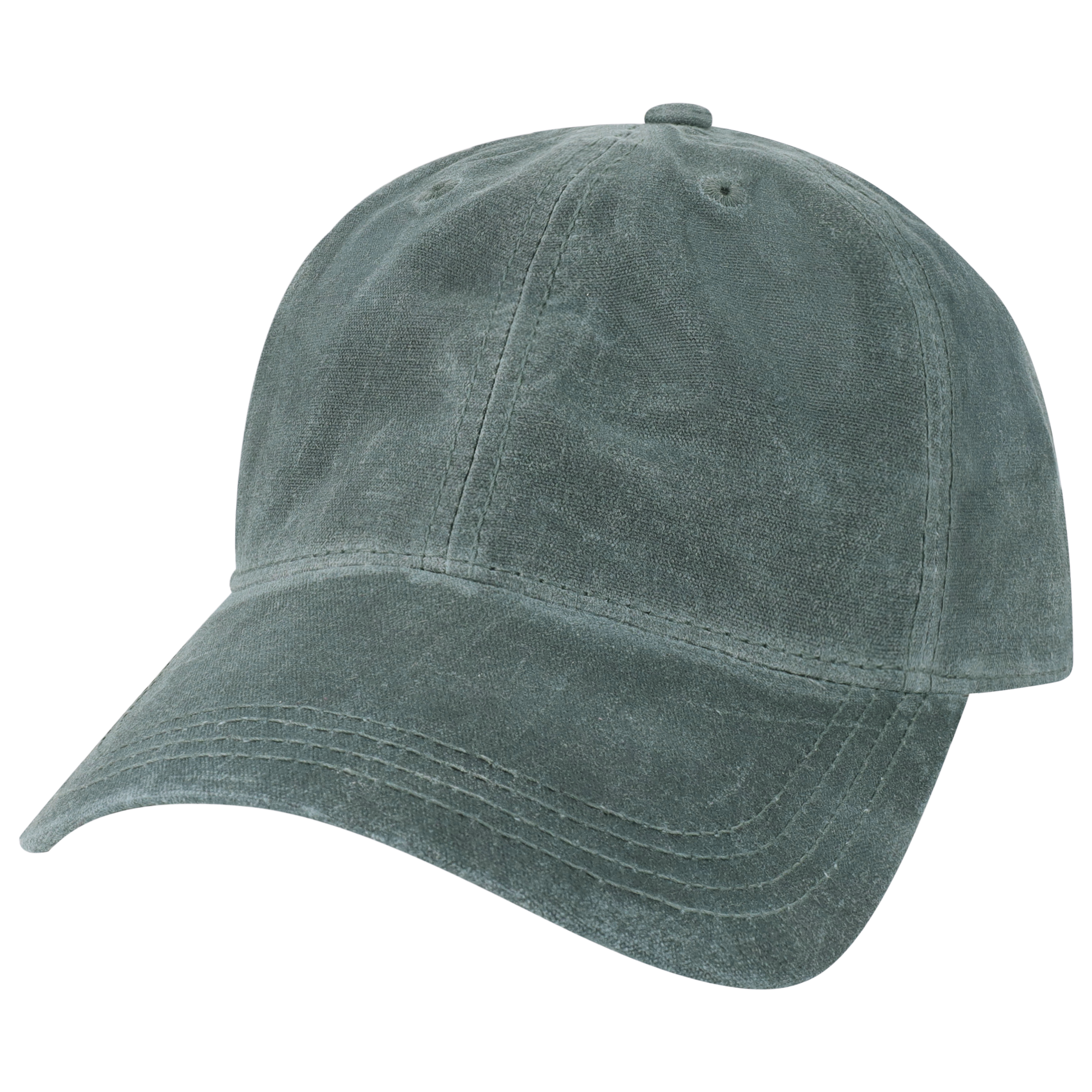 Solid Waxed Cotton Adj Hat