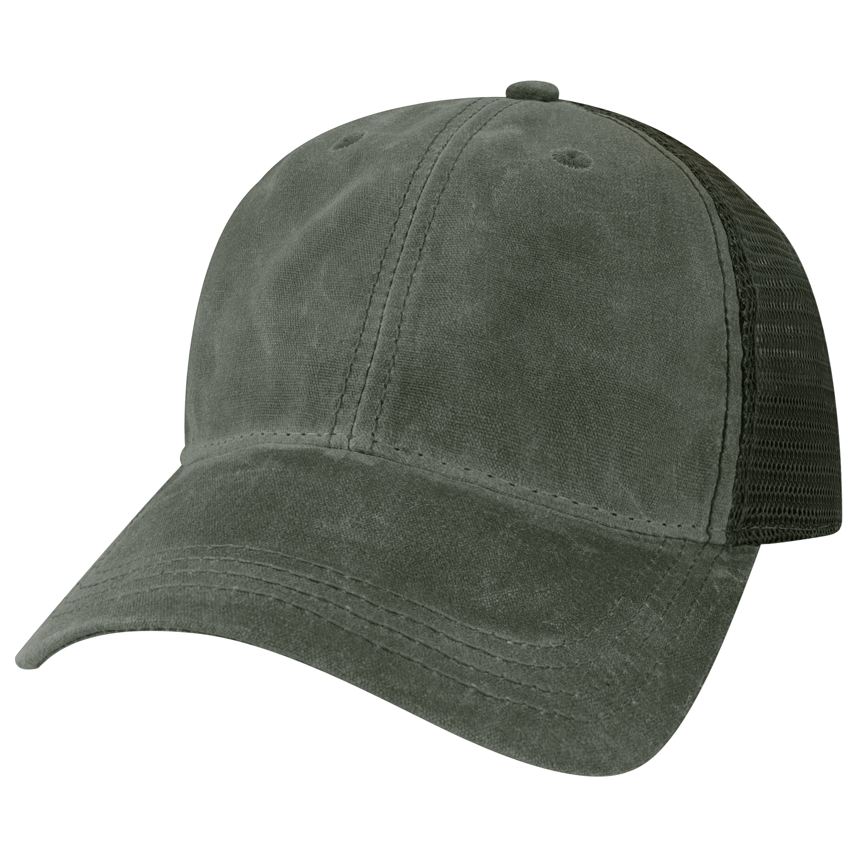 Solid Waxed Cotton Adj Hat
