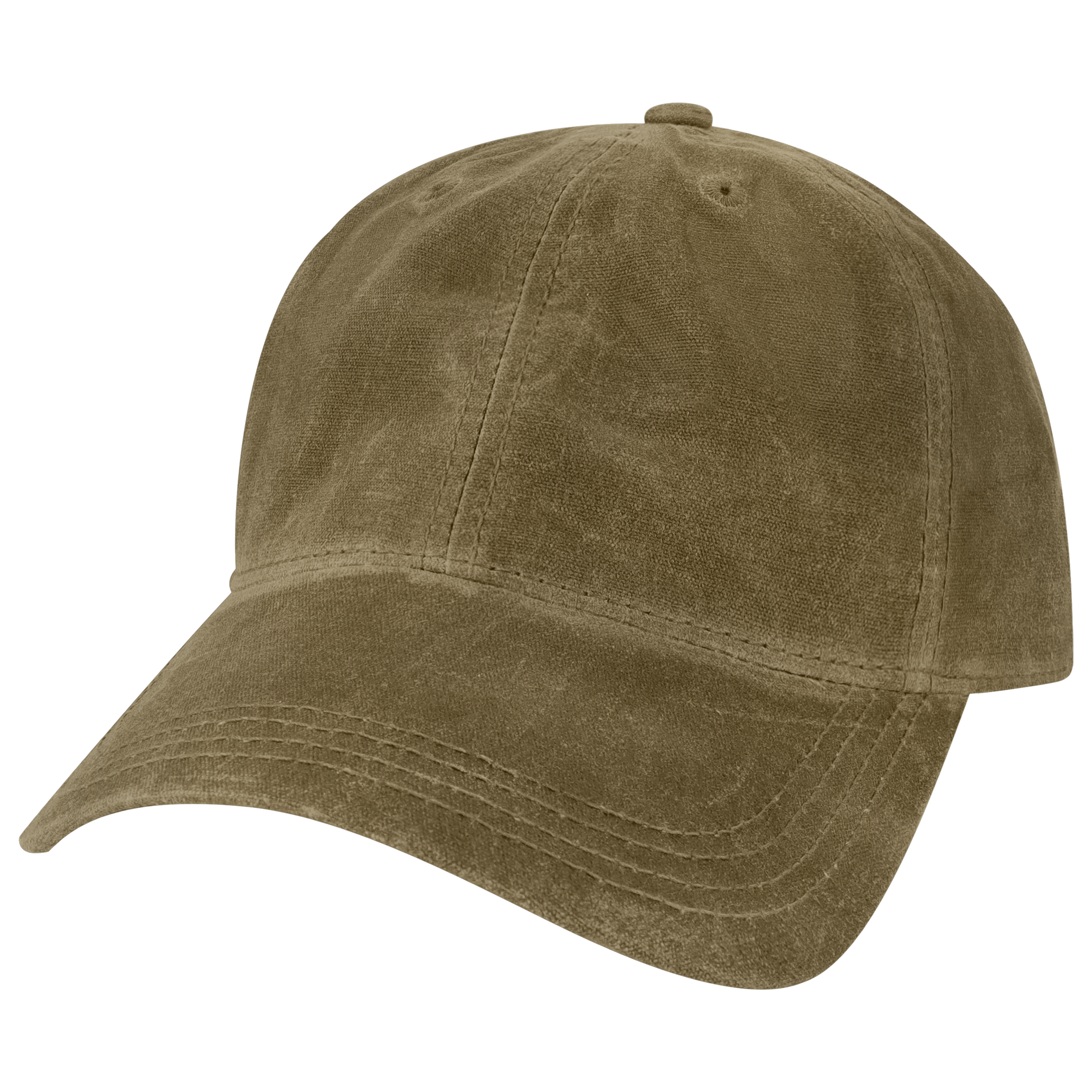 Solid Waxed Cotton Adj Hat