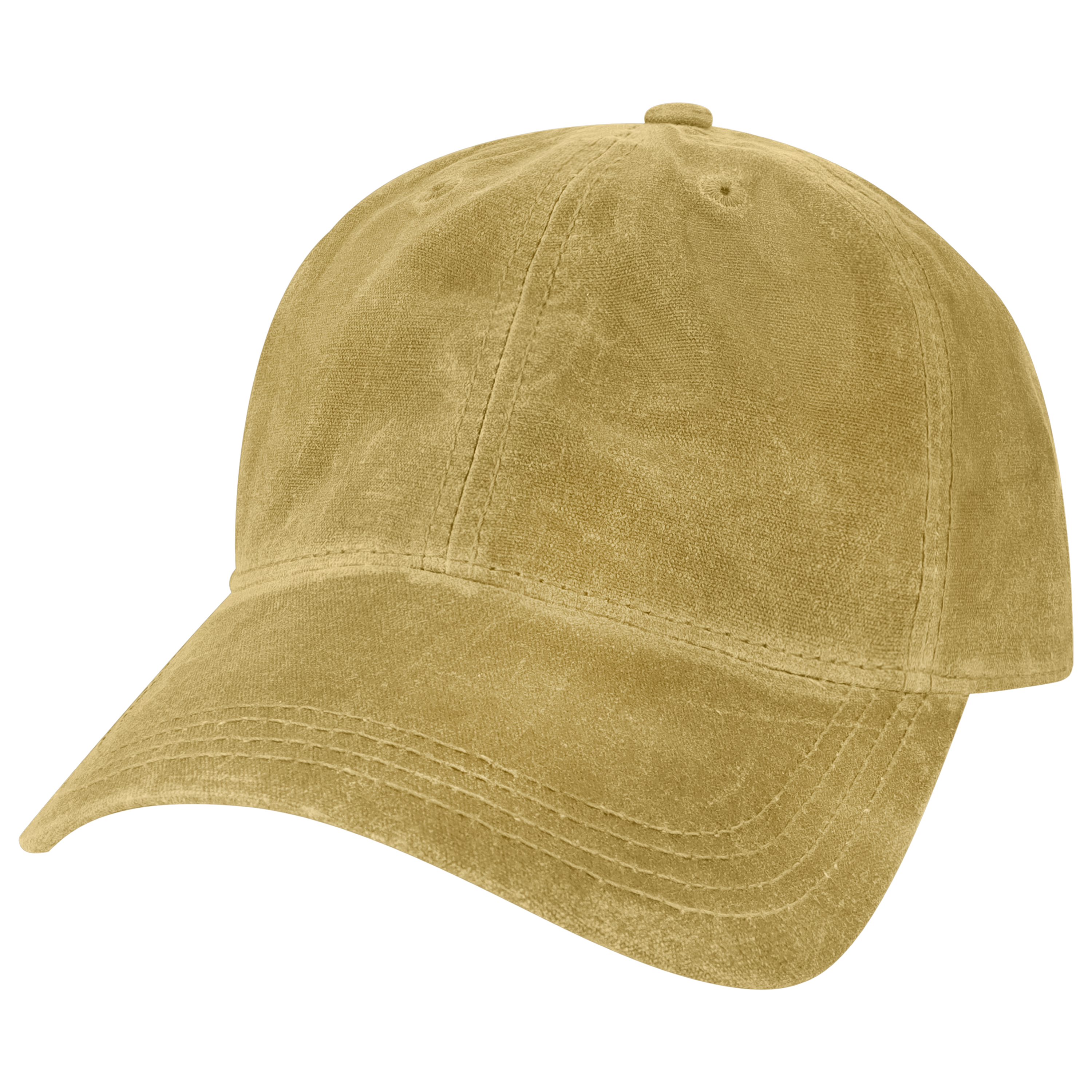 Solid Waxed Cotton Adj Hat