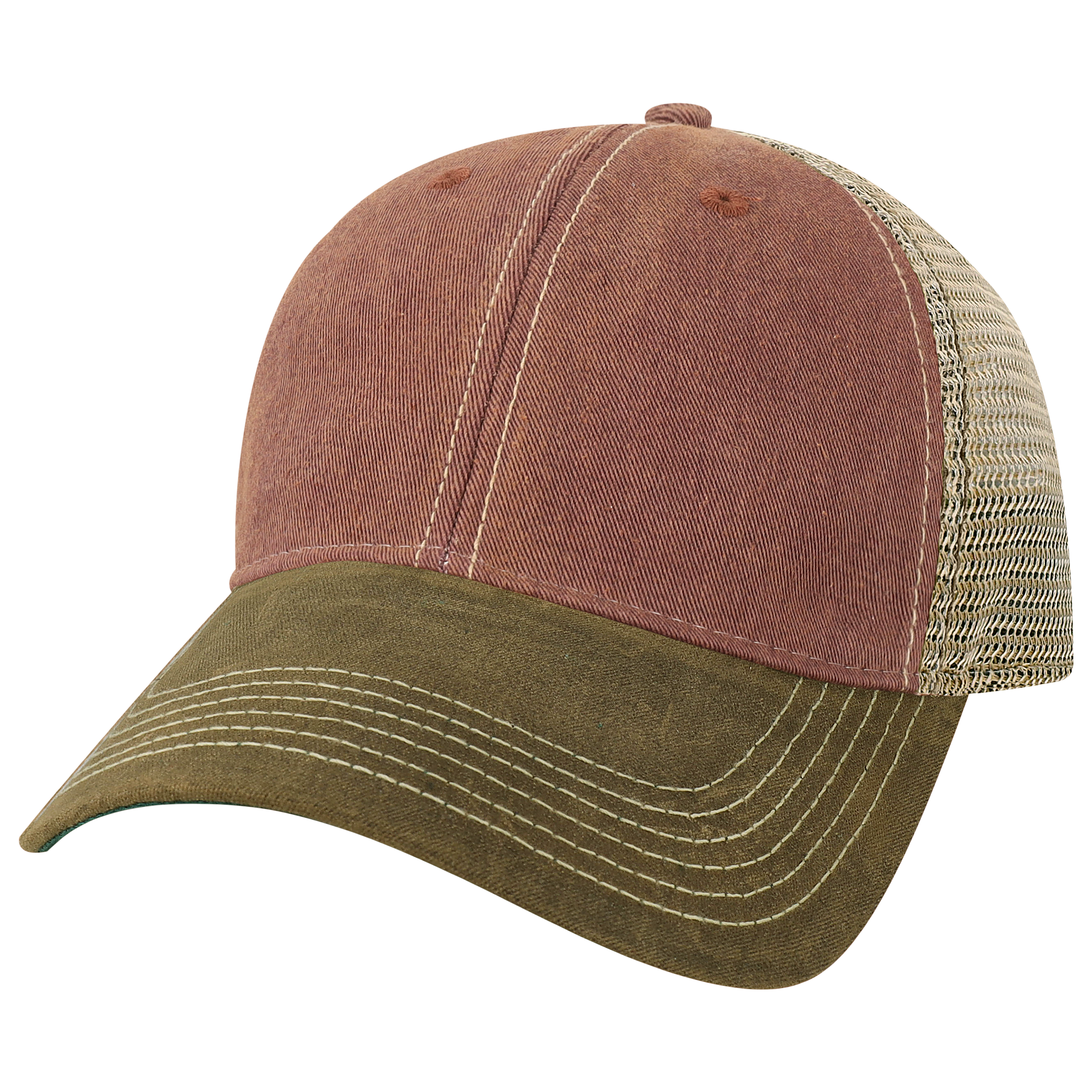 Solid Waxed Cotton Adj Hat